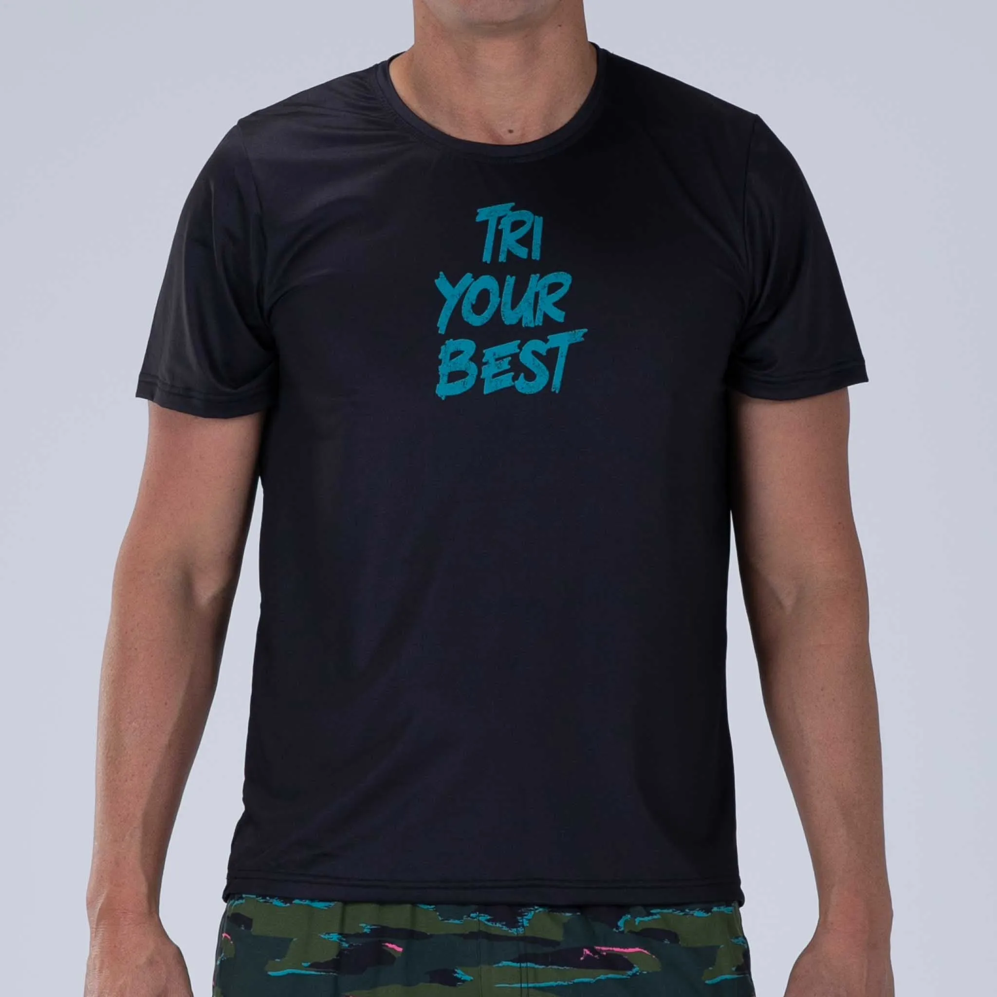 Men's Ltd Run Tee - Tri Your Best