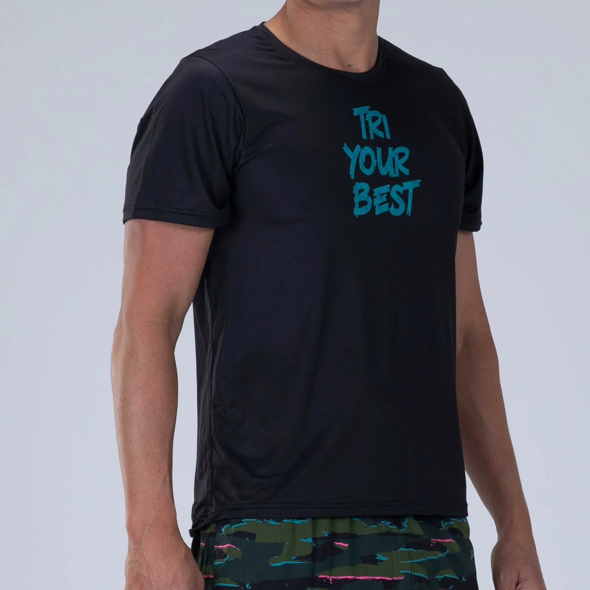 Men's Ltd Run Tee - Tri Your Best