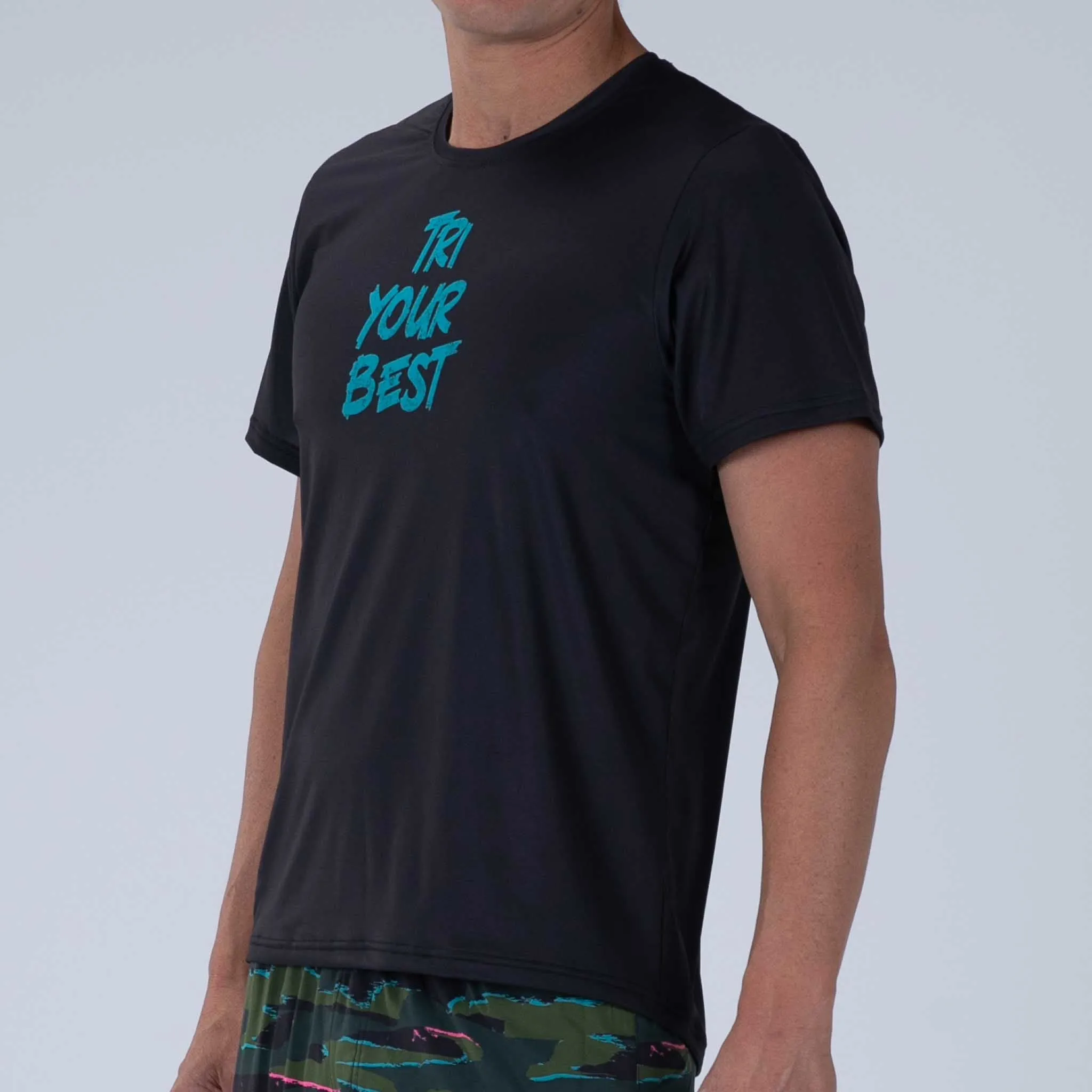 Men's Ltd Run Tee - Tri Your Best