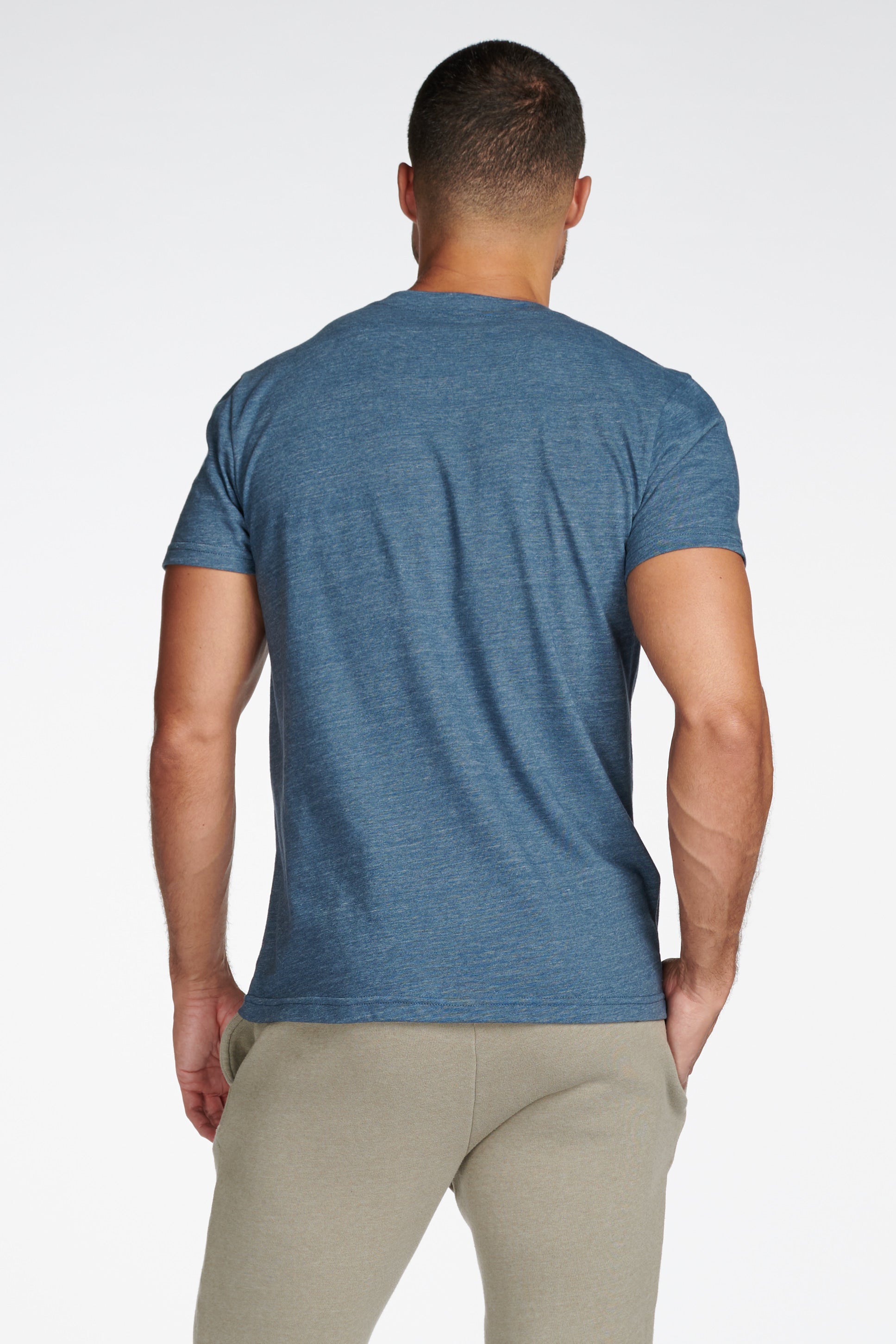 Men's Tri-Blend V-Pocket Tee