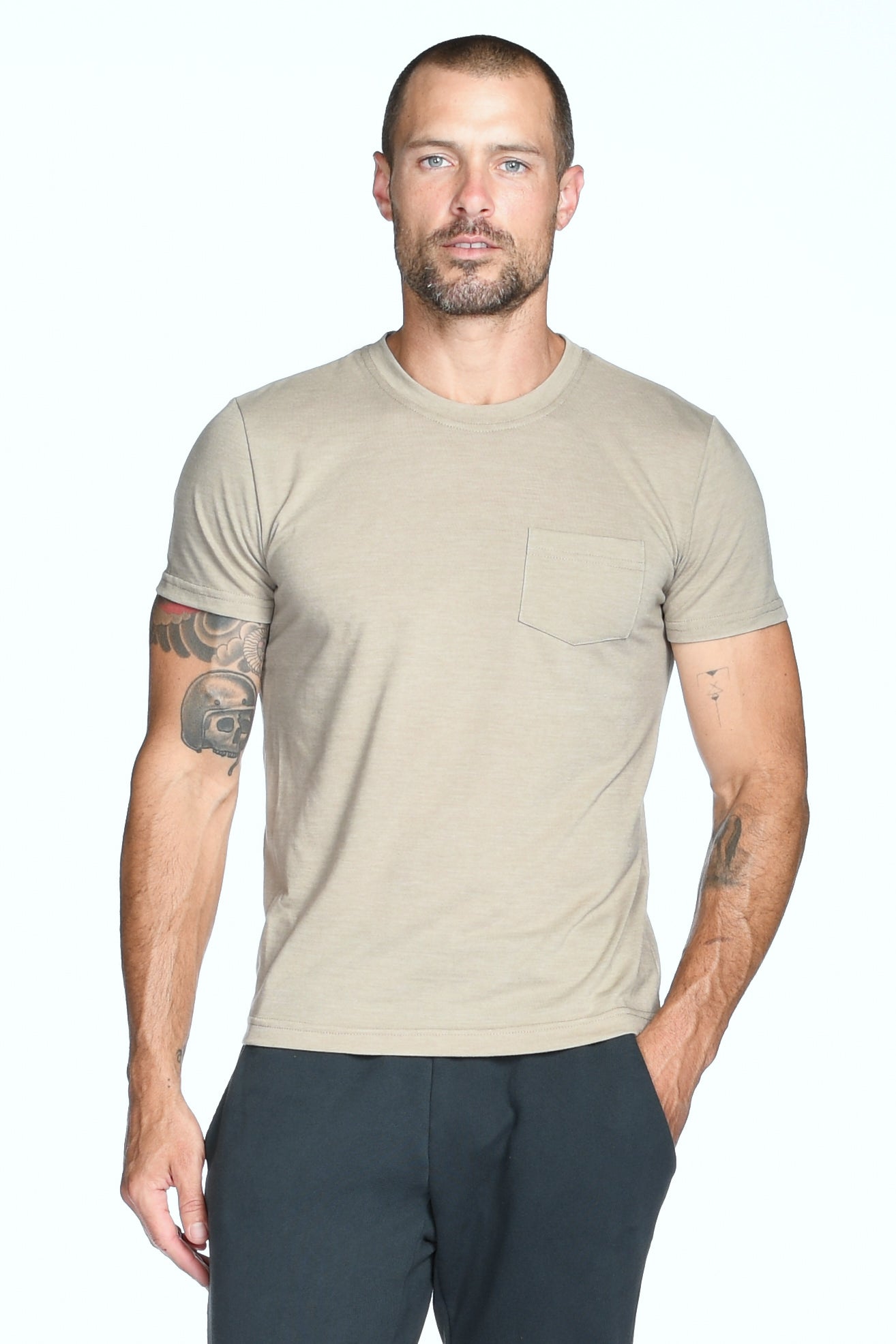 Men's Tri-Blend V-Pocket Tee