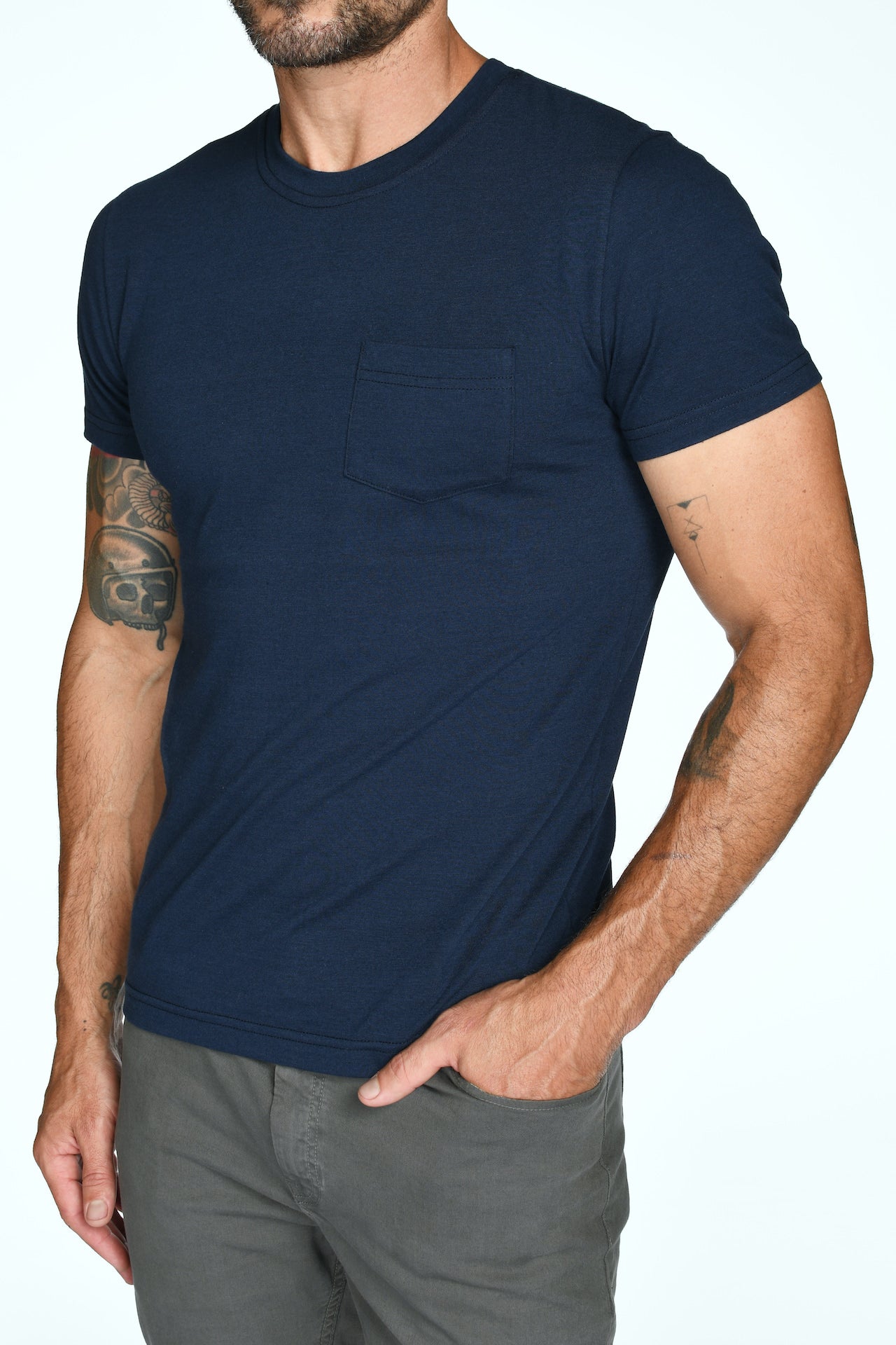 Men's Tri-Blend V-Pocket Tee