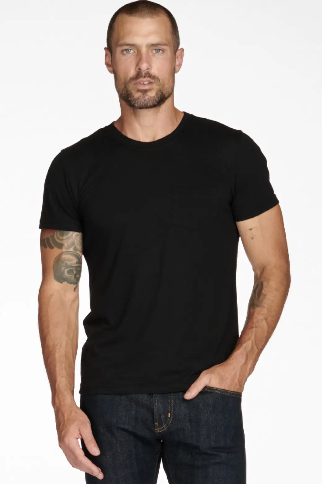 Men's Tri-Blend V-Pocket Tee