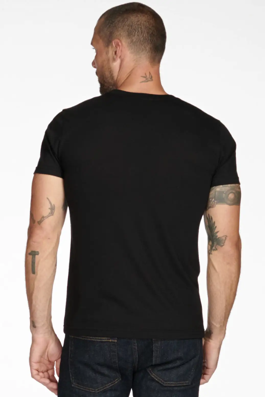 Men's Tri-Blend V-Pocket Tee