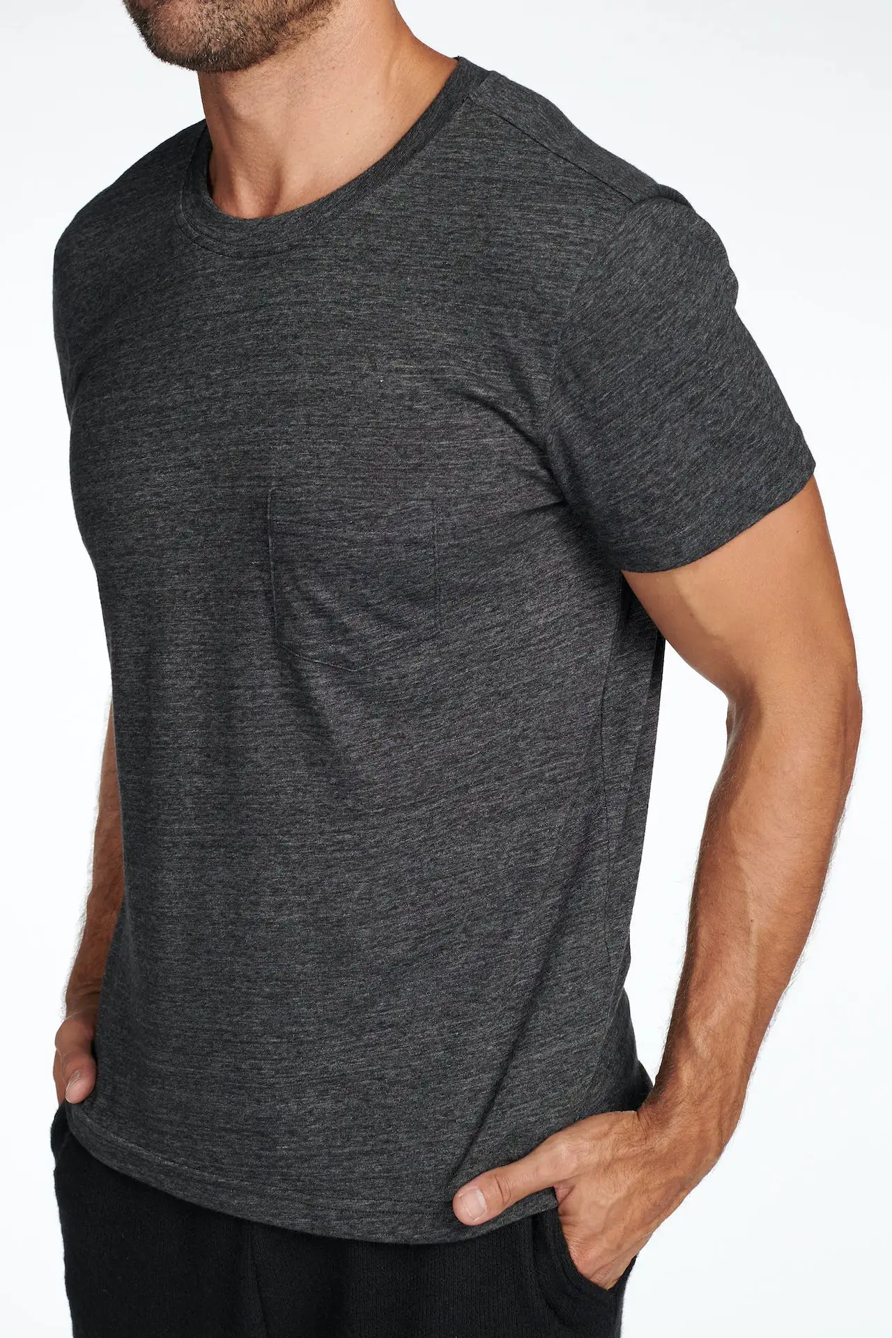 Men's Tri-Blend V-Pocket Tee