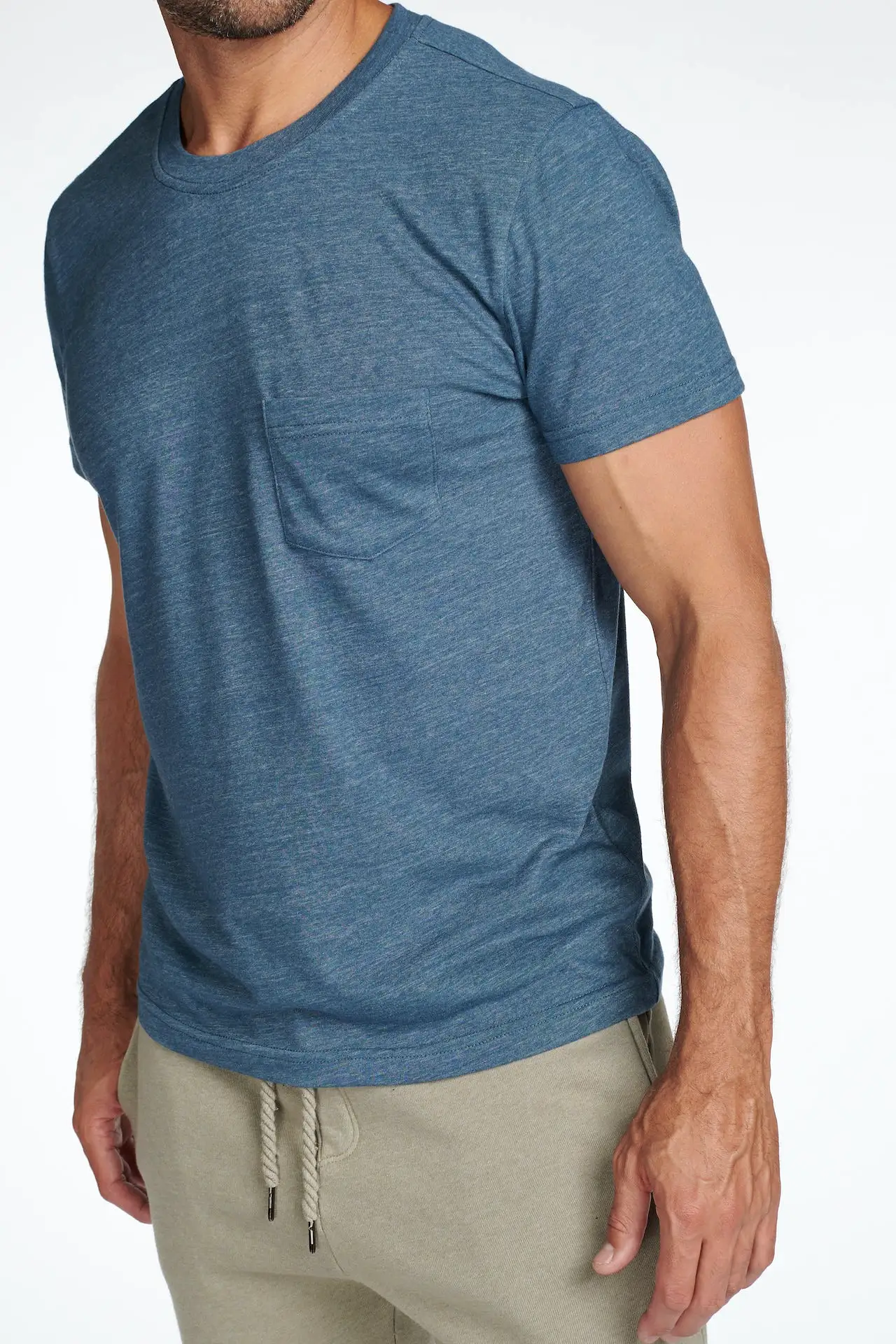 Men's Tri-Blend V-Pocket Tee