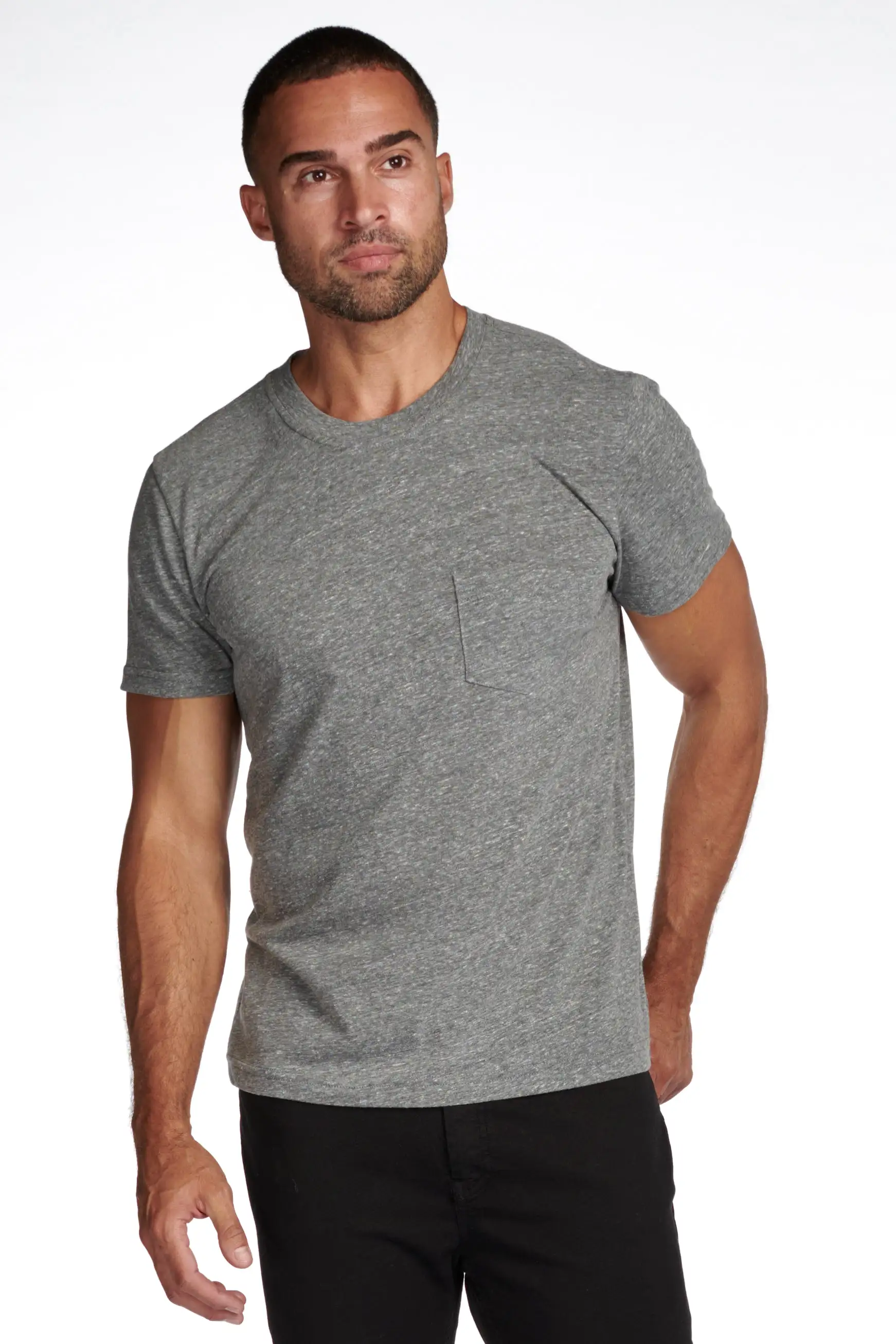 Men's Tri-Blend V-Pocket Tee