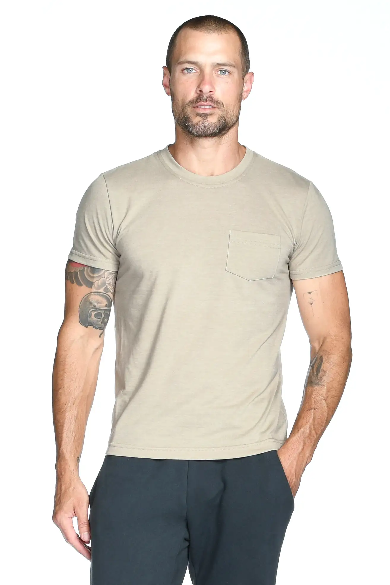 Men's Tri-Blend V-Pocket Tee