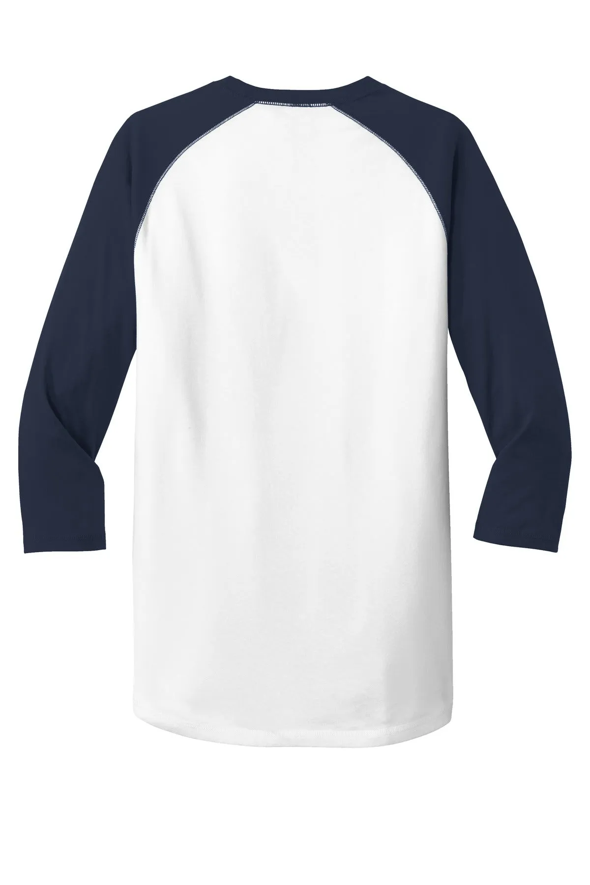 New Era Men's Heritage Blend 3/4-Sleeve Baseball Raglan Tee. NEA104