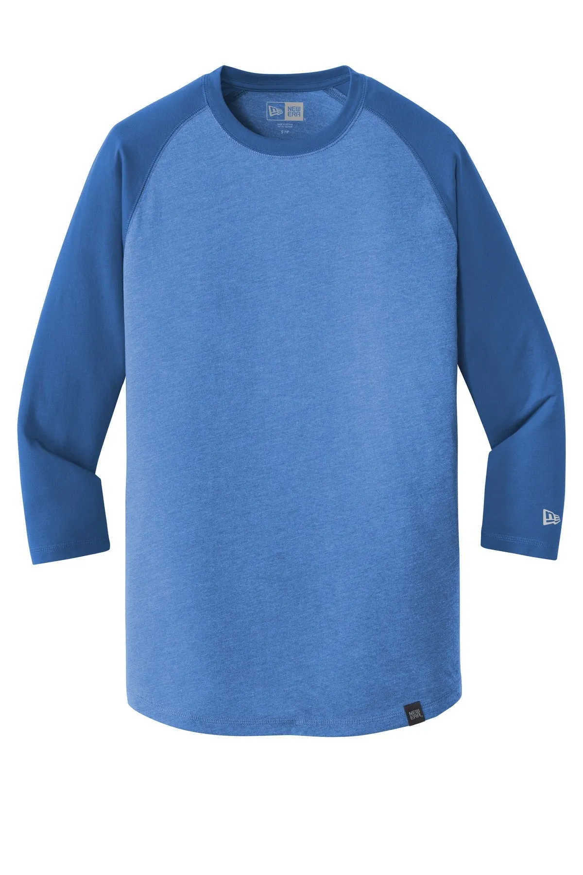 New Era Men's Heritage Blend 3/4-Sleeve Baseball Raglan Tee. NEA104