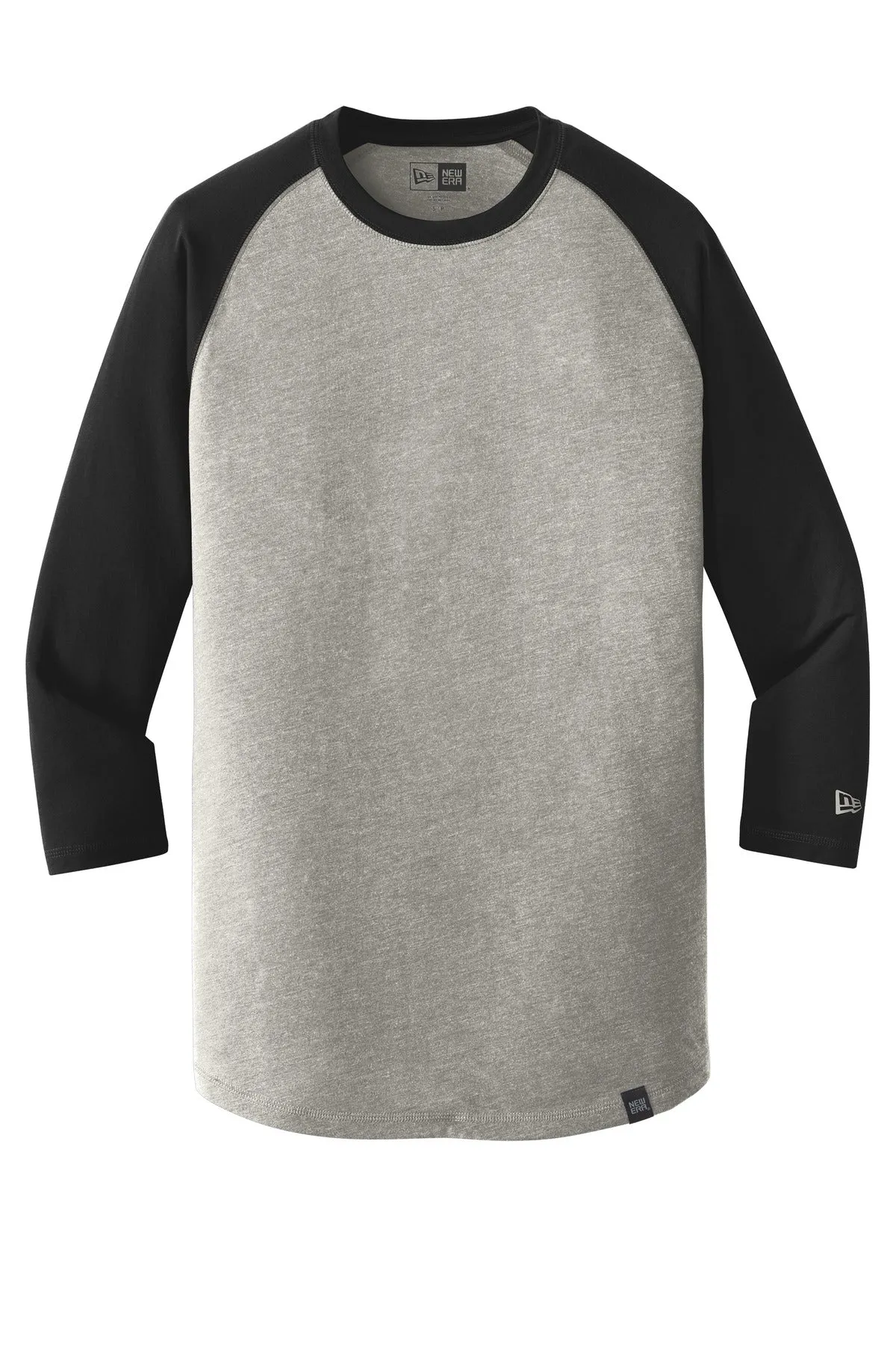 New Era Men's Heritage Blend 3/4-Sleeve Baseball Raglan Tee. NEA104