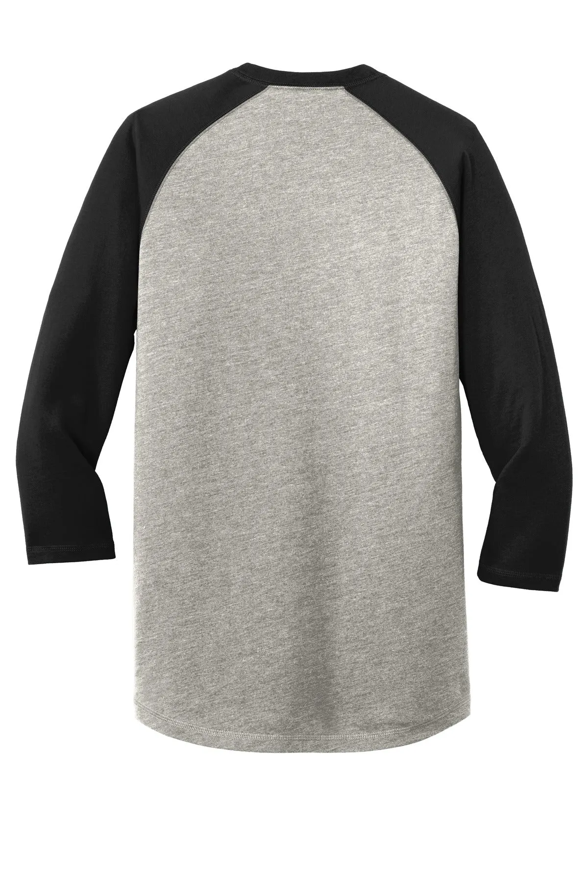 New Era Men's Heritage Blend 3/4-Sleeve Baseball Raglan Tee. NEA104