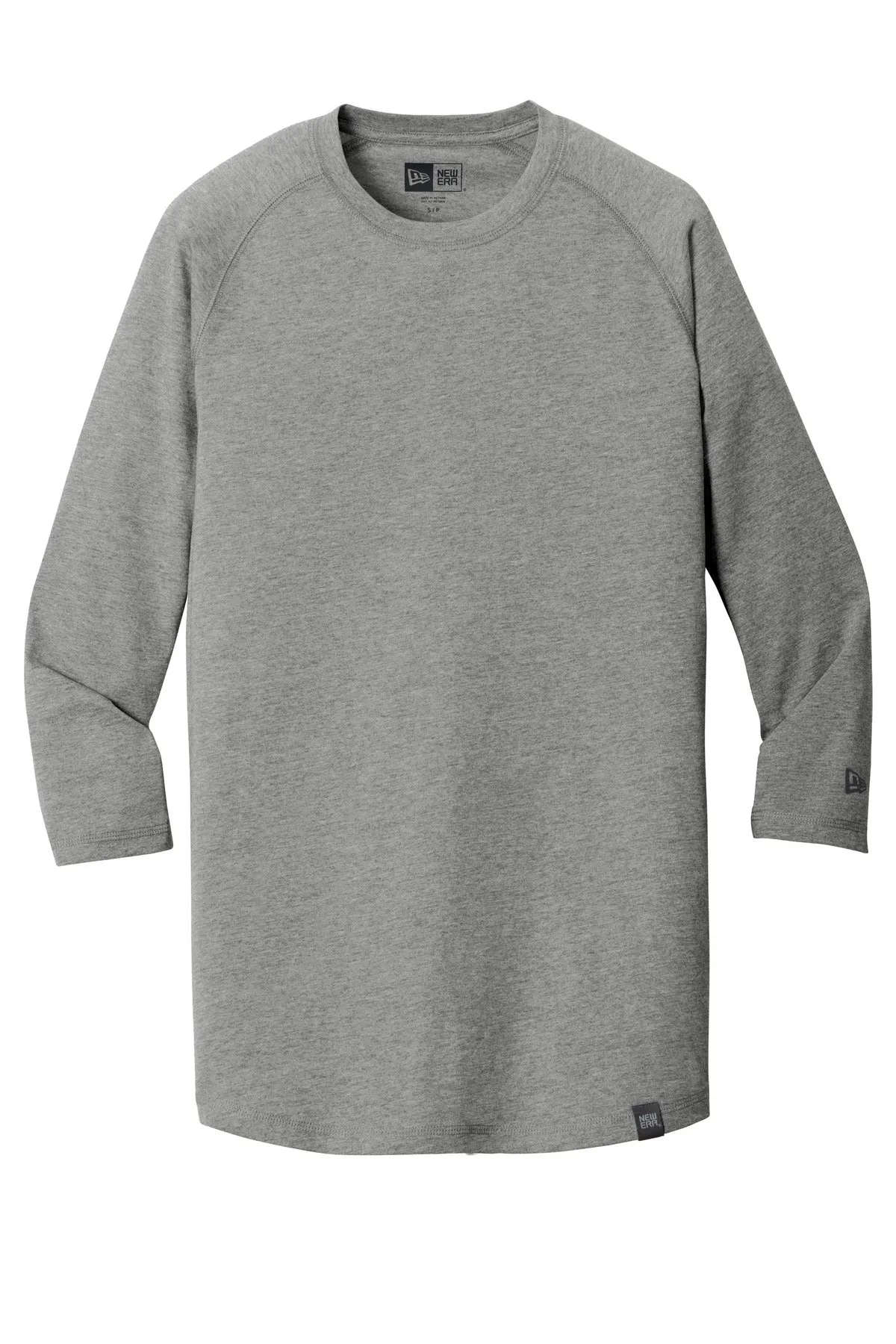 New Era Men's Heritage Blend 3/4-Sleeve Baseball Raglan Tee. NEA104