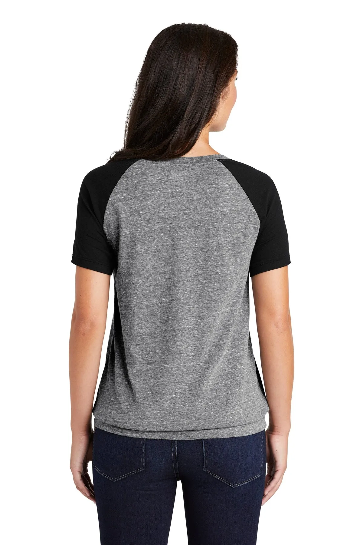 New Era Women's Tri-Blend Performance Cinch Tee. LNEA133