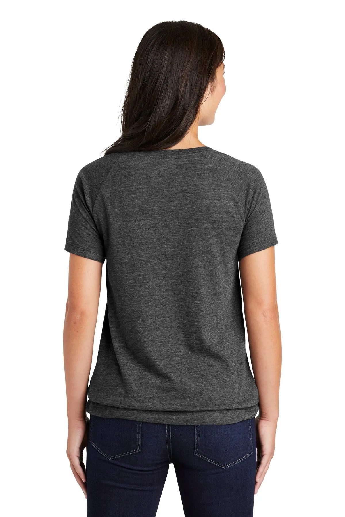 New Era Women's Tri-Blend Performance Cinch Tee. LNEA133