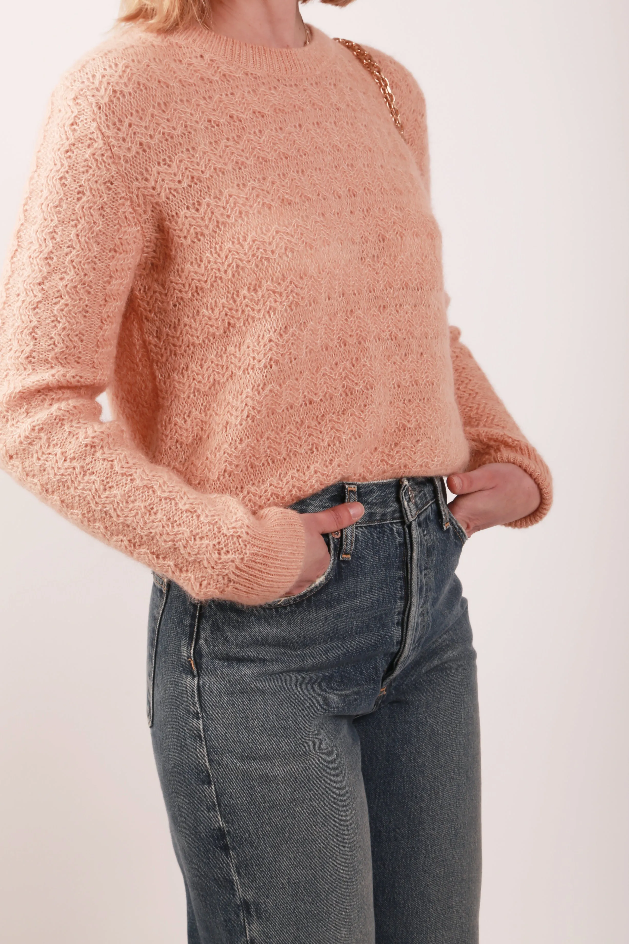 Norman Pullover in Apricot