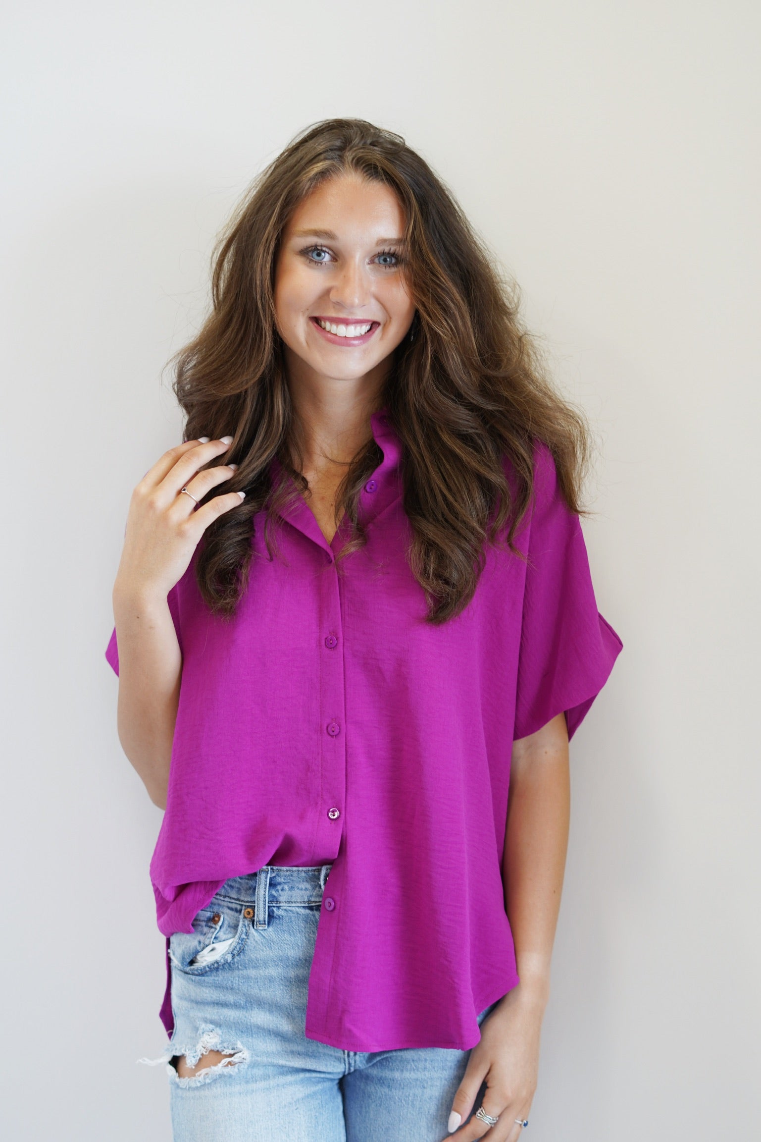 Olivia Button Up Blouse