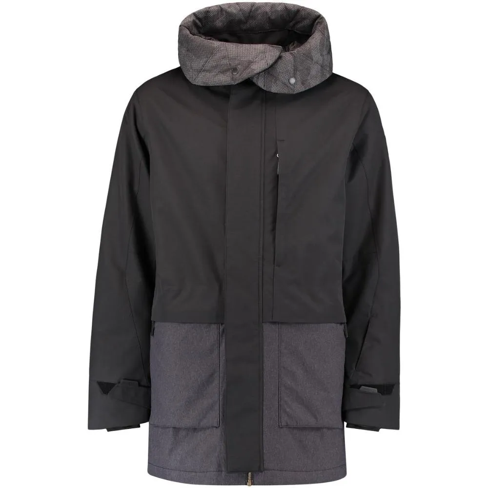 O'NEILL PM XTRA SNOW PARKA - BLACK OUT - SIZE MEDIUM