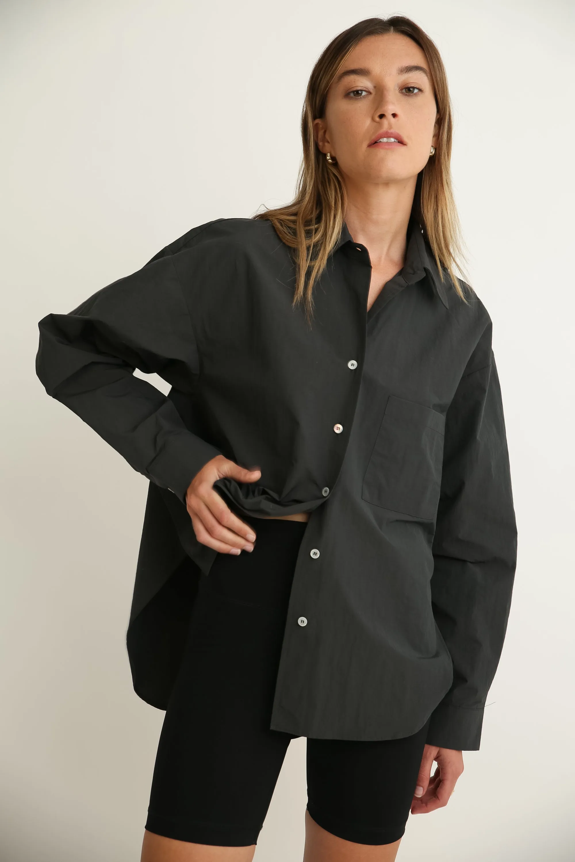 Oversized Button Up Shirt