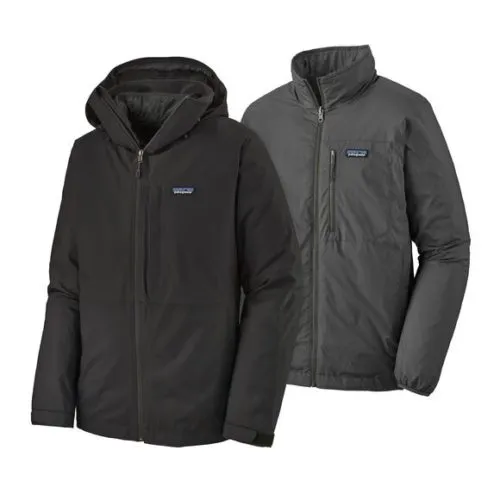 Patagonia Men’s 3-IN-1 Snowshot Jacke, Colour Black in Small