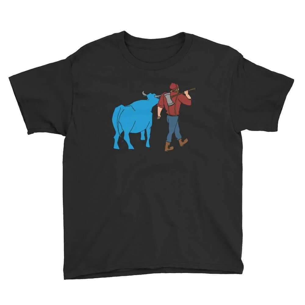 Paul Bunyan/Babe the Blue Ox Youth T-Shirt