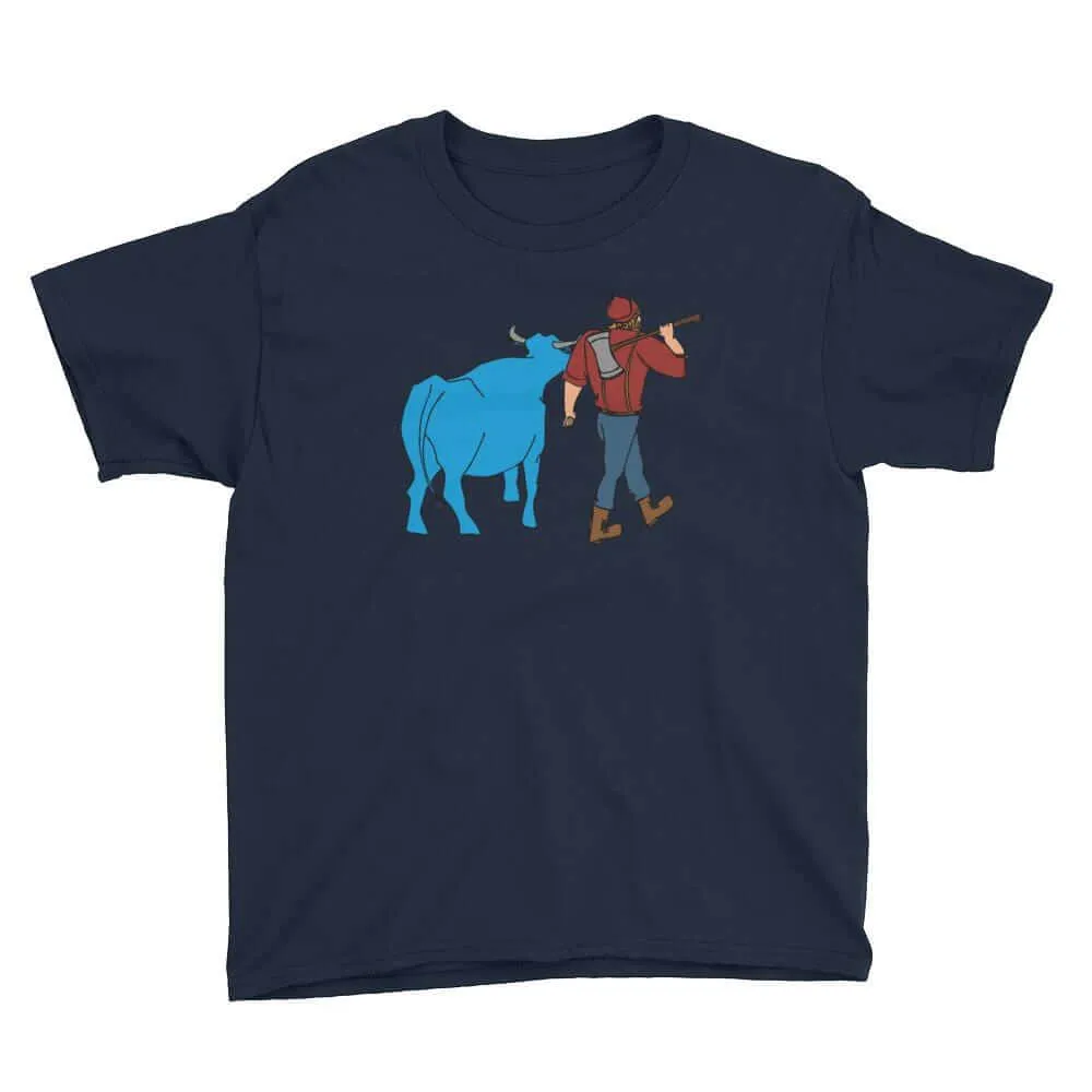 Paul Bunyan/Babe the Blue Ox Youth T-Shirt