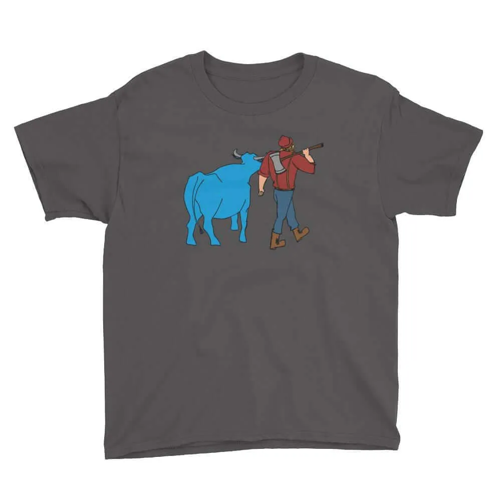 Paul Bunyan/Babe the Blue Ox Youth T-Shirt