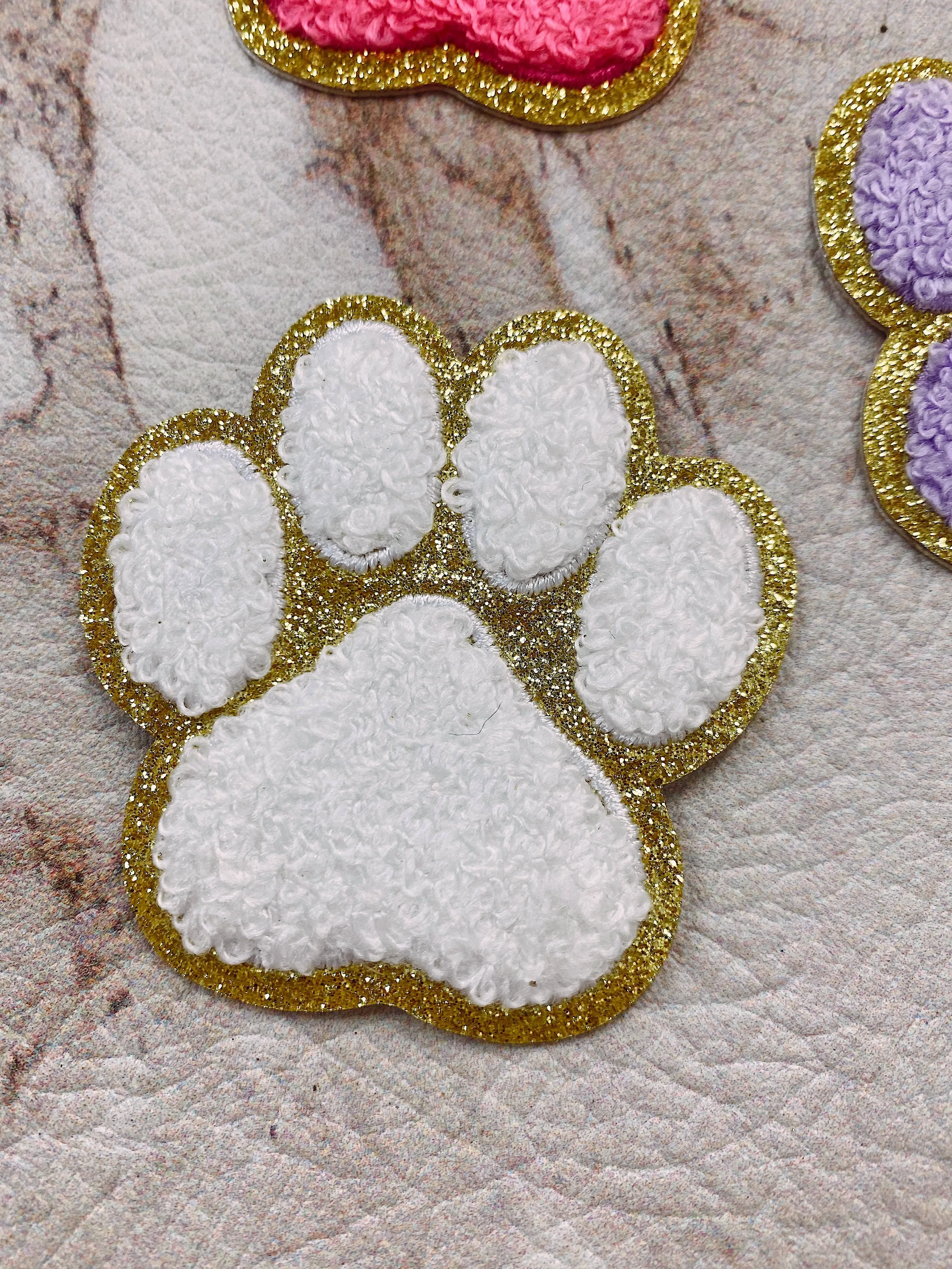 Paw Print Varsity Patch