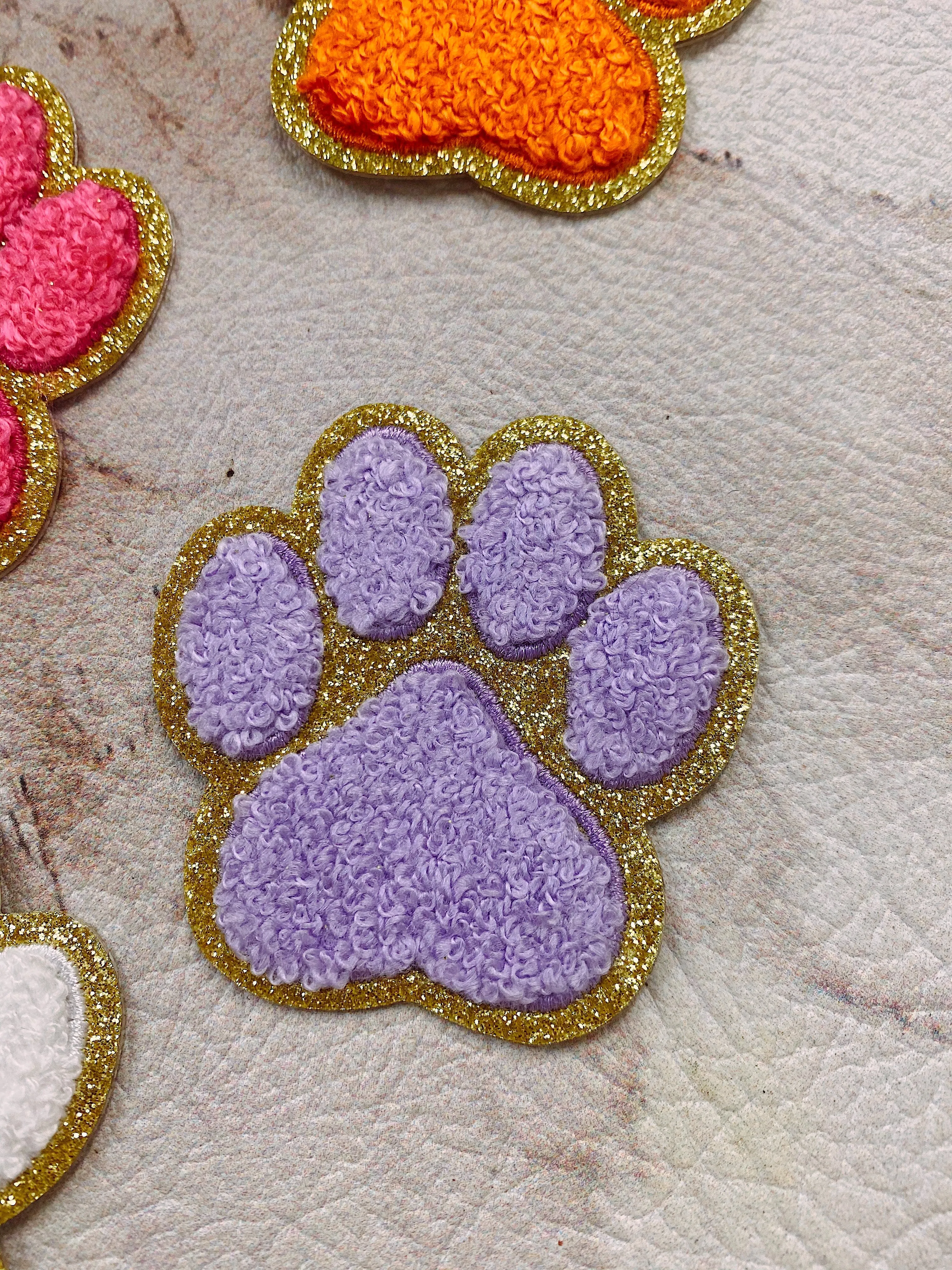 Paw Print Varsity Patch