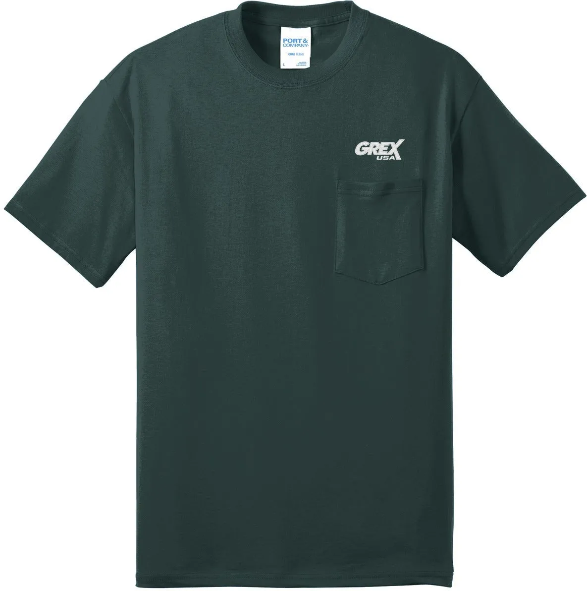 Port & Company Core Blend Pocket Tee