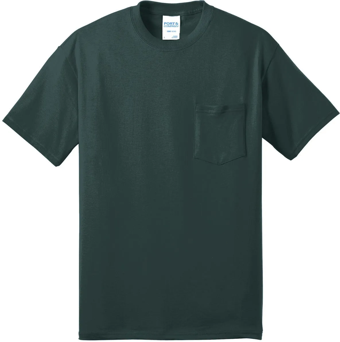 Port & Company Core Blend Pocket Tee