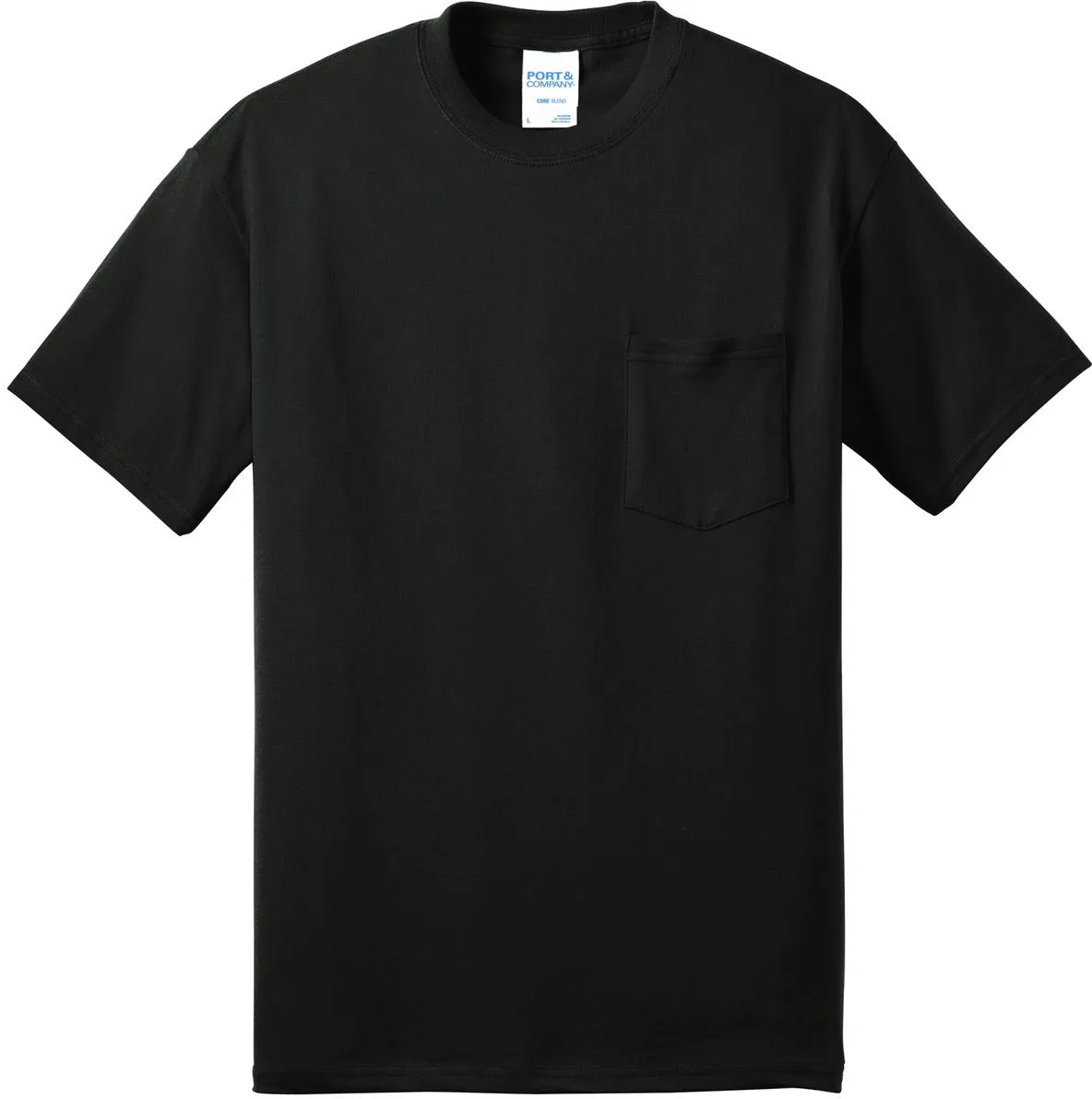 Port & Company Core Blend Pocket Tee