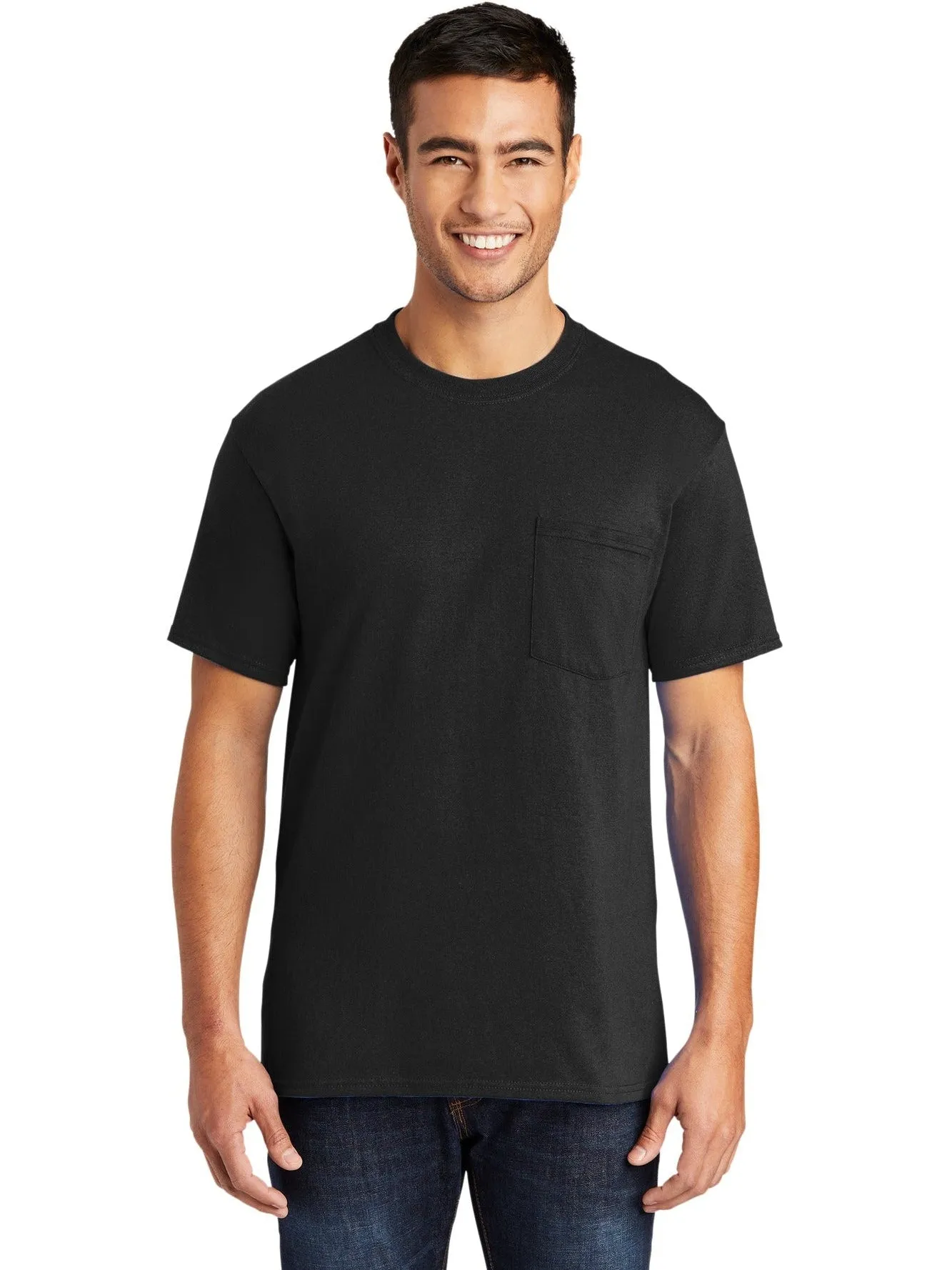 Port & Company Core Blend Pocket Tee