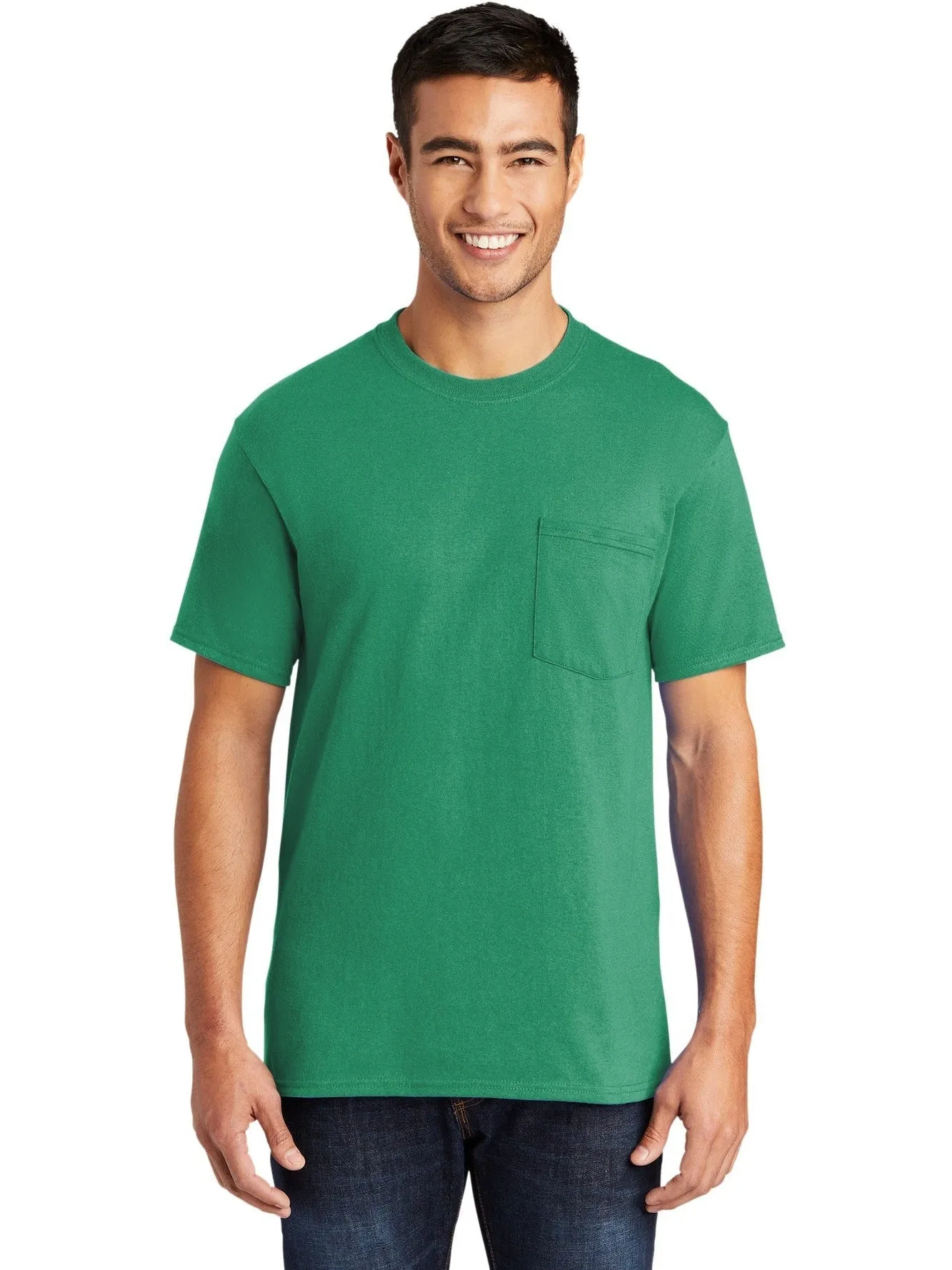 Port & Company Core Blend Pocket Tee