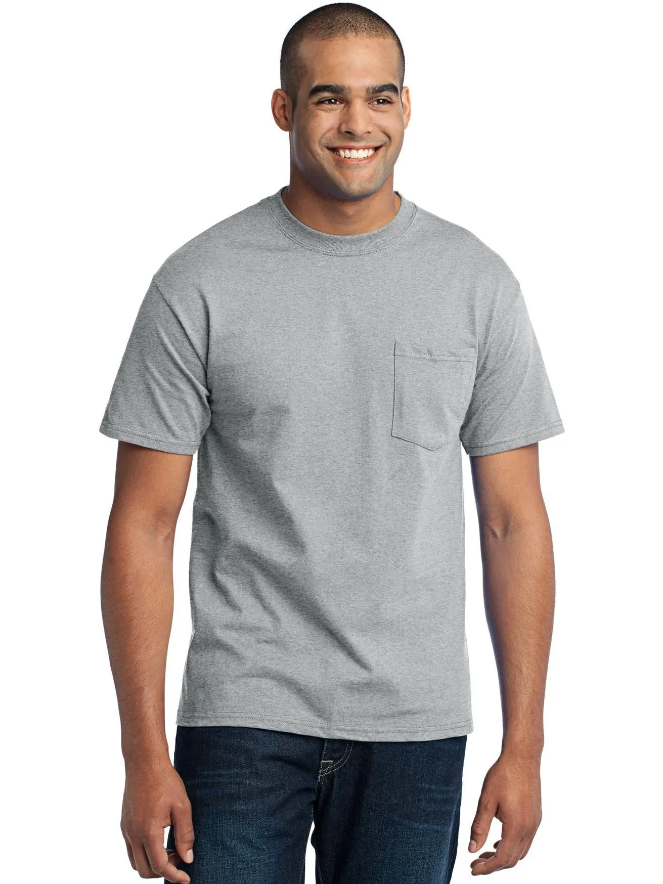 Port & Company Core Blend Pocket Tee