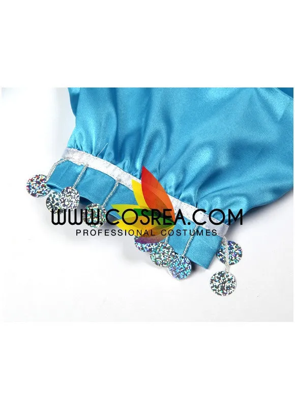 Princess Jasmine Aladdin Satin With Tassel Gems Cosplay Costume