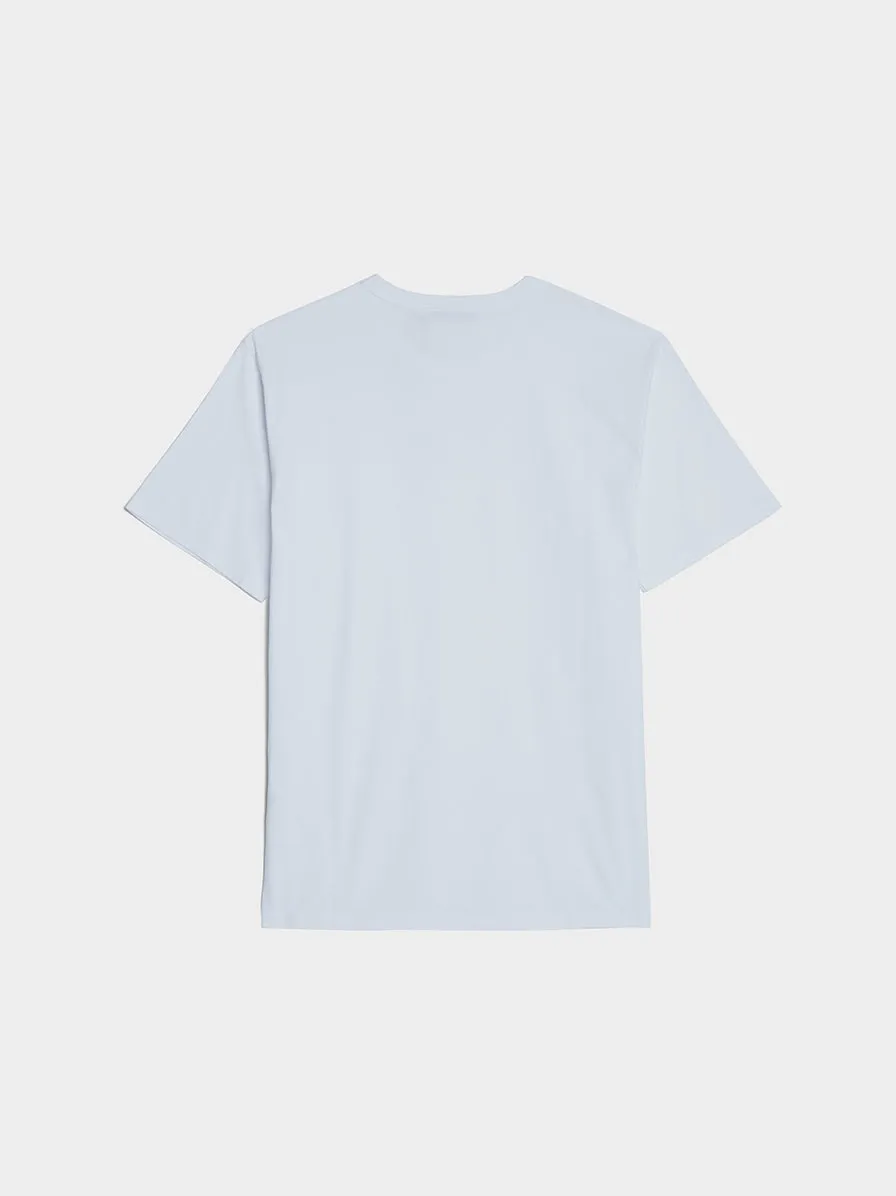 Profile Fox Patch Pocket Tee-Shirt, White