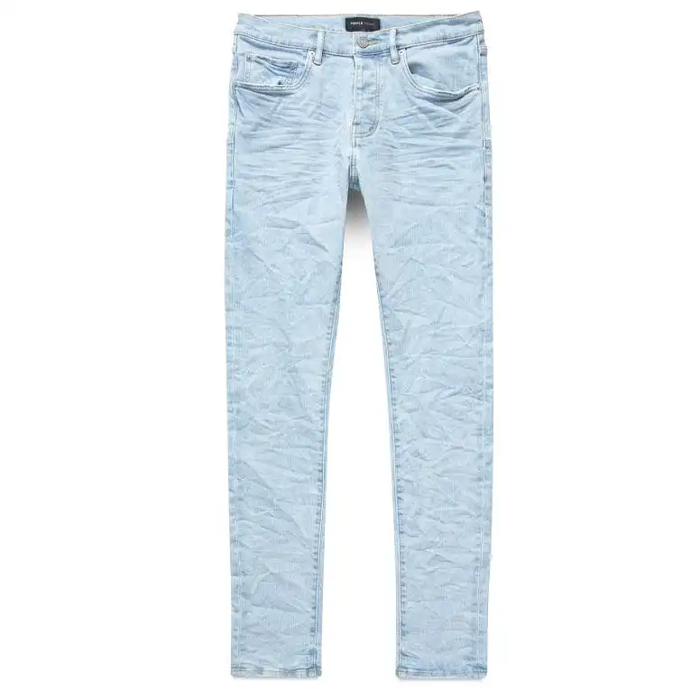 Purple Denim Light Bleach Clean Jean (Light Indigo) P001-LTBC323