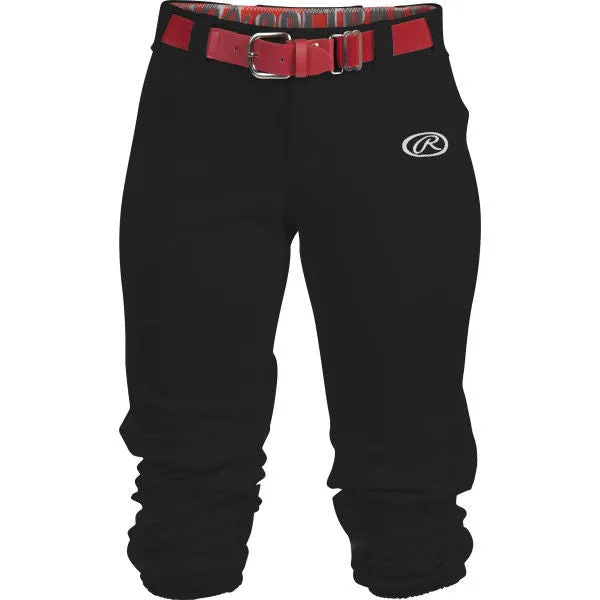 Rawlings Girl's Launch Low Rise Fastpitch Softball Pants: WLNCHG