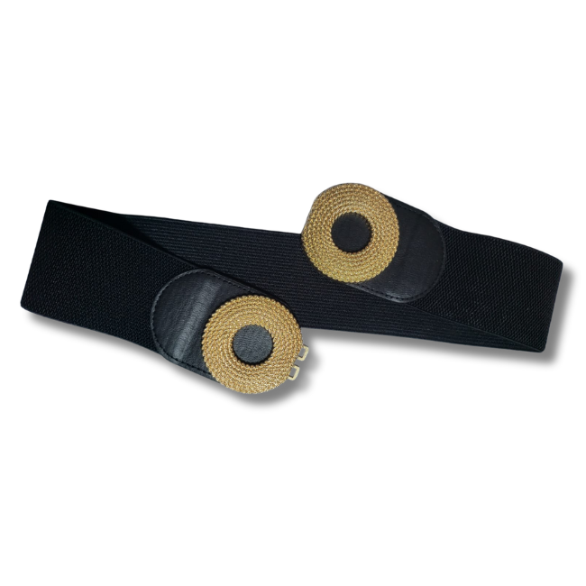 Round Elastic Buckle Belt