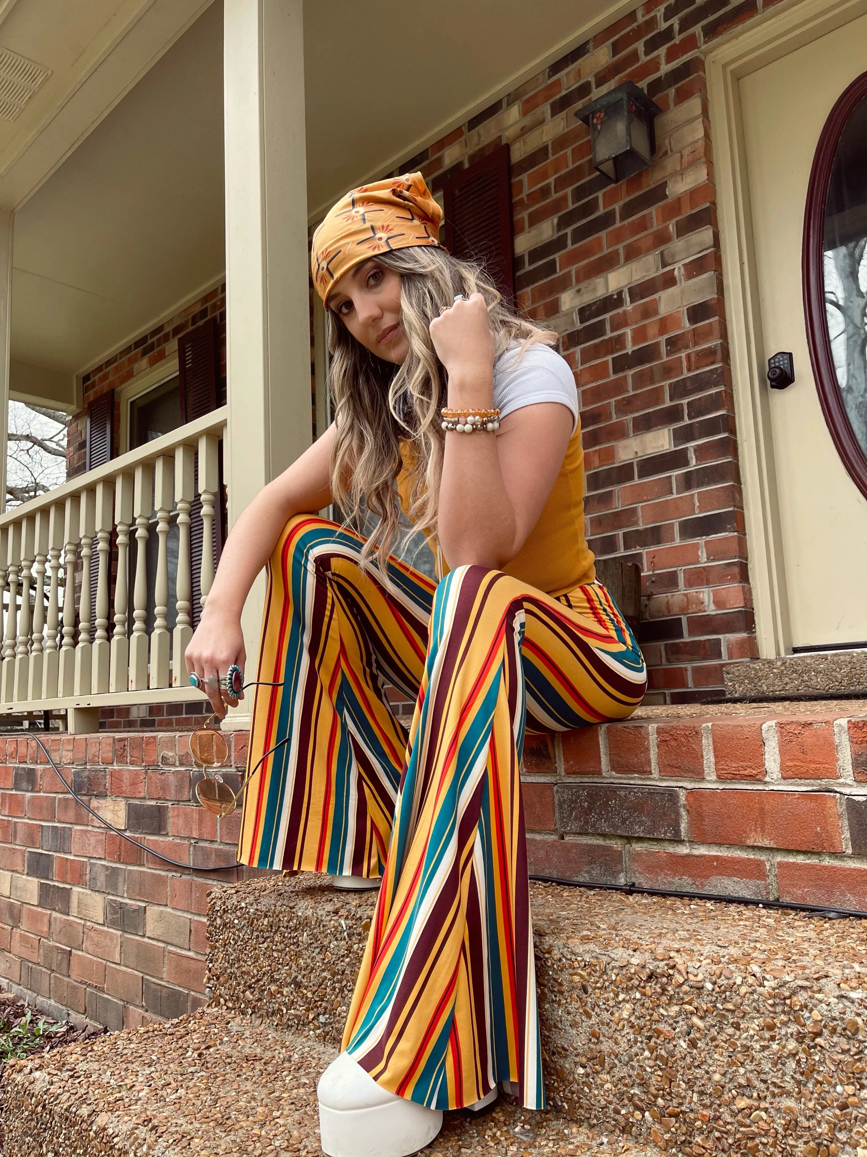 Sayin' What I'm Thinkin' Vintage Style Wild Rag Bandana ~ Lainey Wilson X Lil Bee's Bohemian