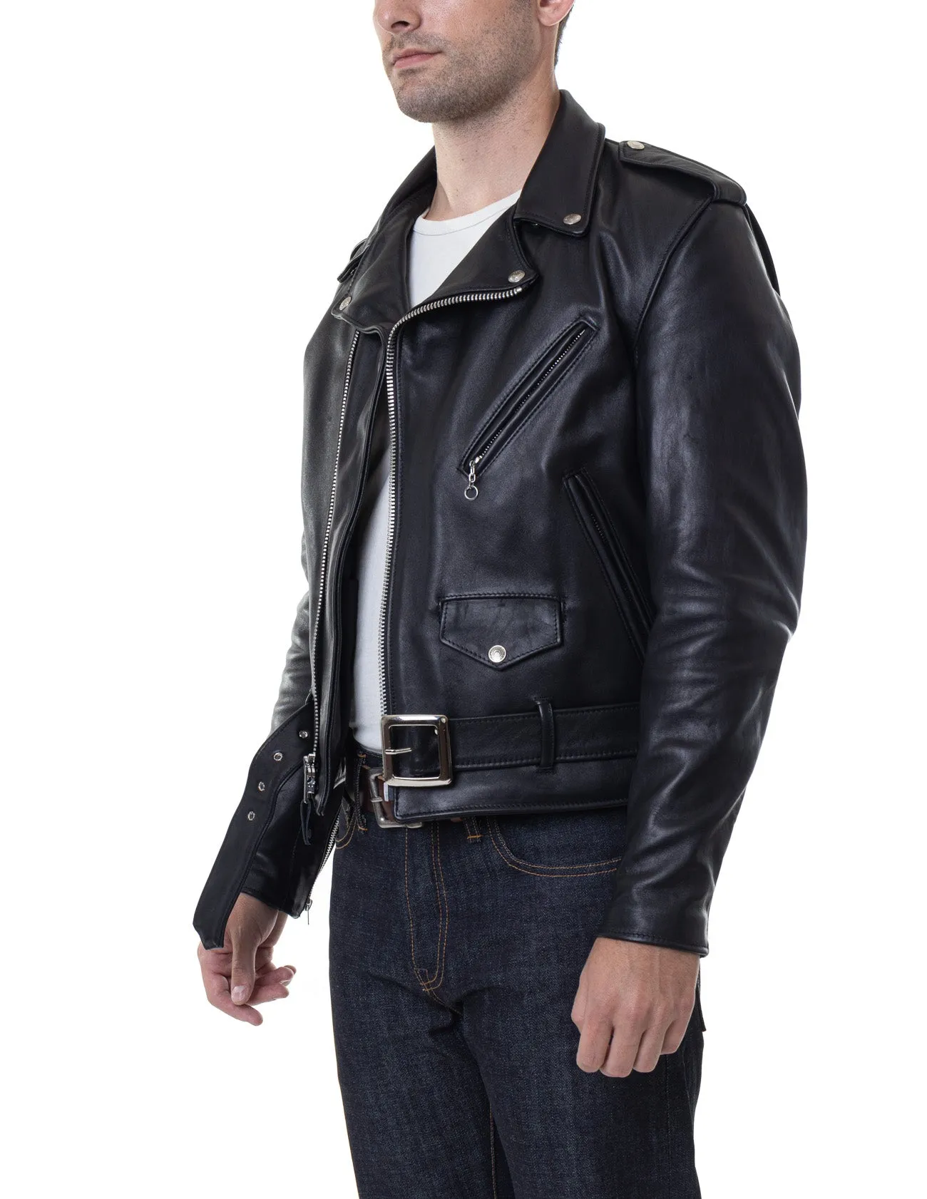 Schott NYC - 118 Classic Perfecto Leather Motorcycle Jacket