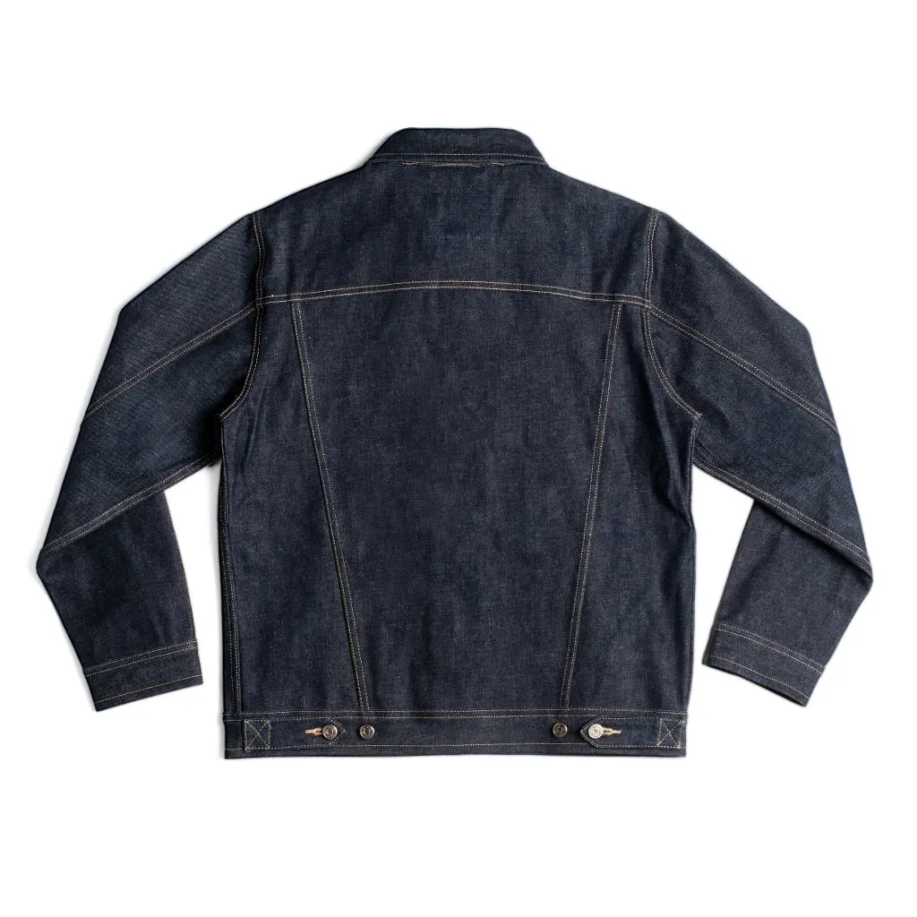 Selvedge Denim Trucker Jacket | Raw Indigo