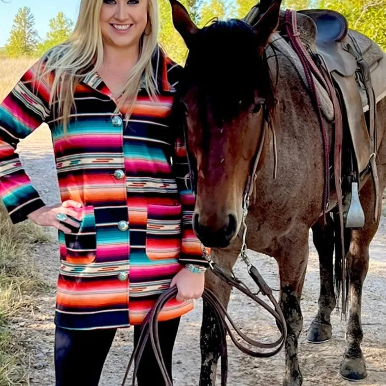 Serape Sunset Jacket*