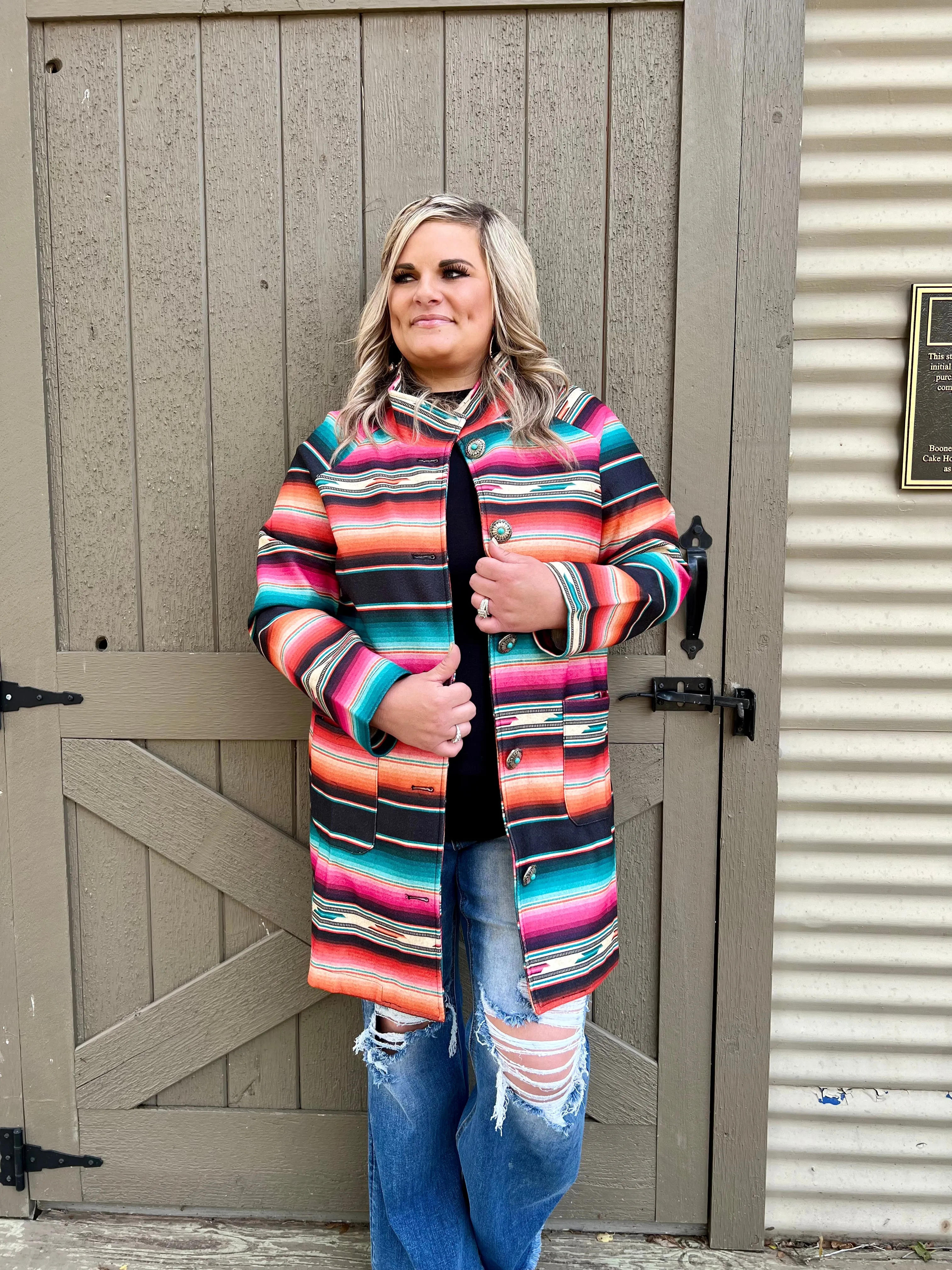 Serape Sunset Jacket*