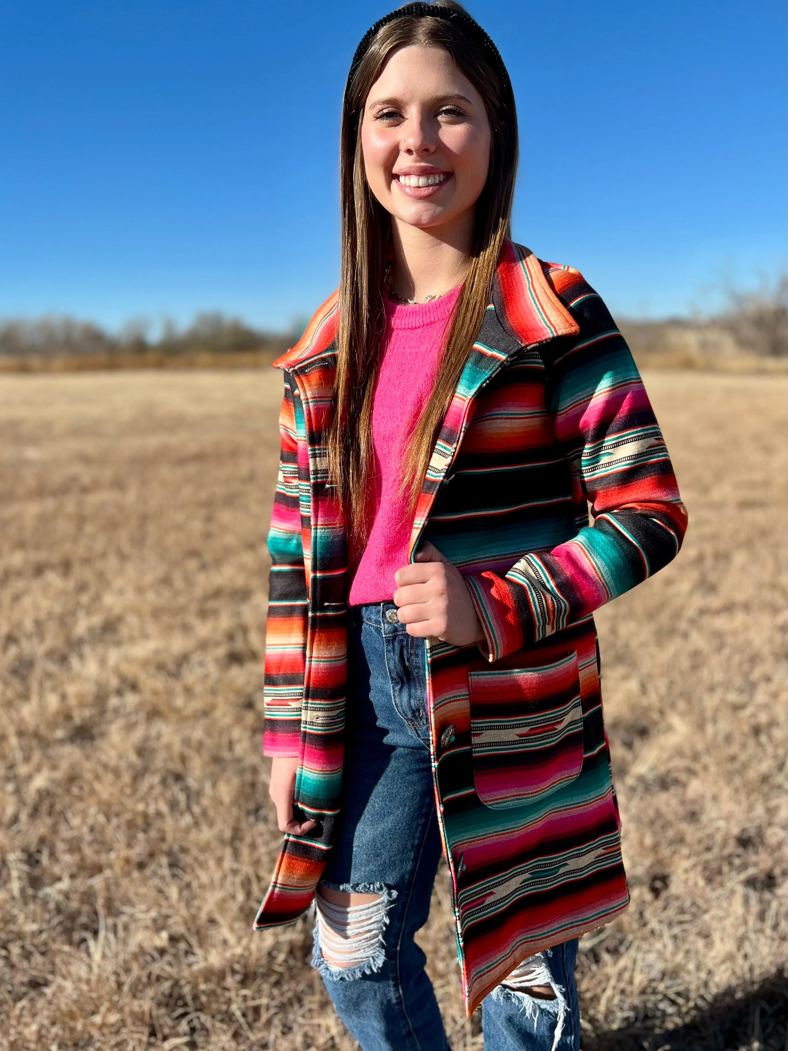 Serape Sunset Jacket*