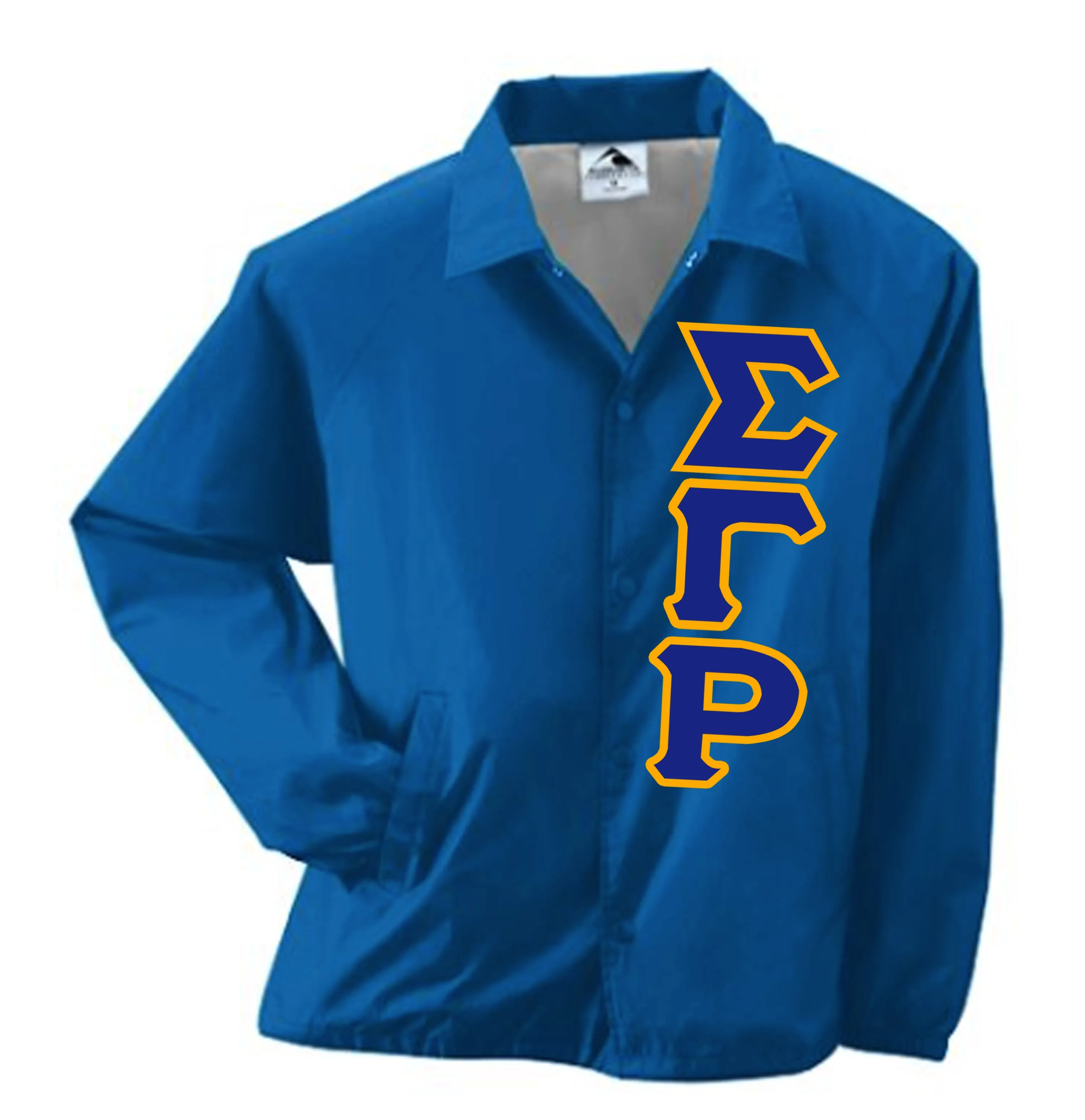 Sigma Gamma Rho Crossing Jacket Letters