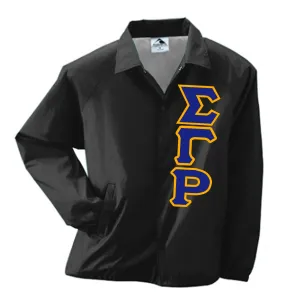 Sigma Gamma Rho Crossing Jacket Letters