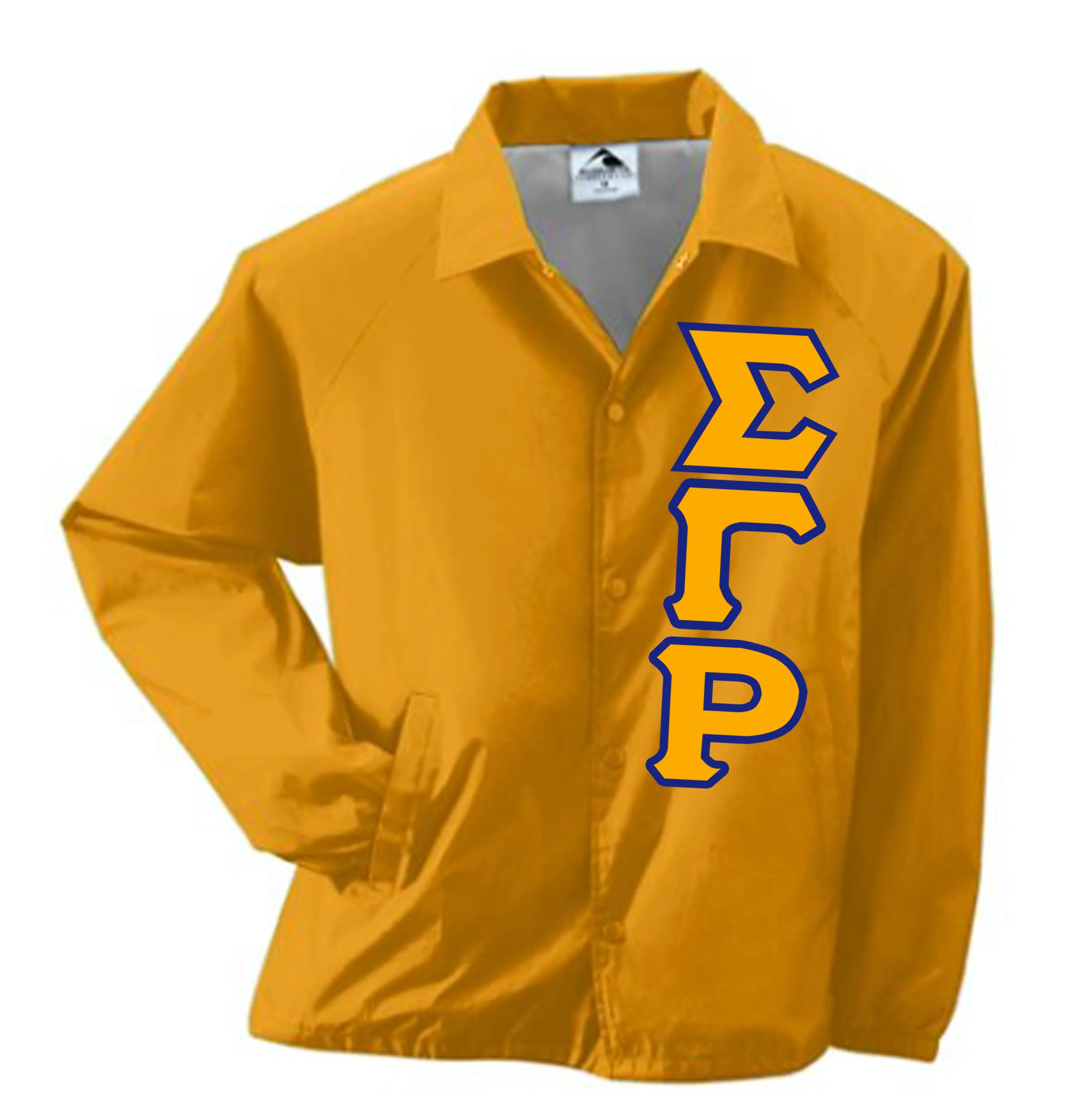 Sigma Gamma Rho Crossing Jacket Letters