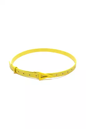 Slim Triangular Anchor Buckle Belt